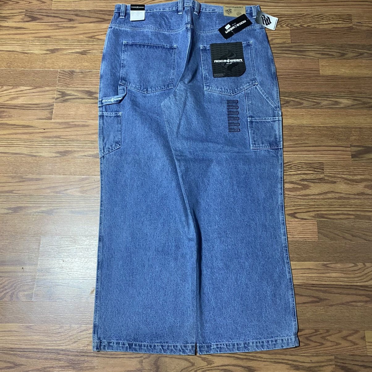 Rocawear Y2k 2000s rocawear jnco like baggy wide leg jeans Size US 42 / EU 58 - 2 Thumbnail