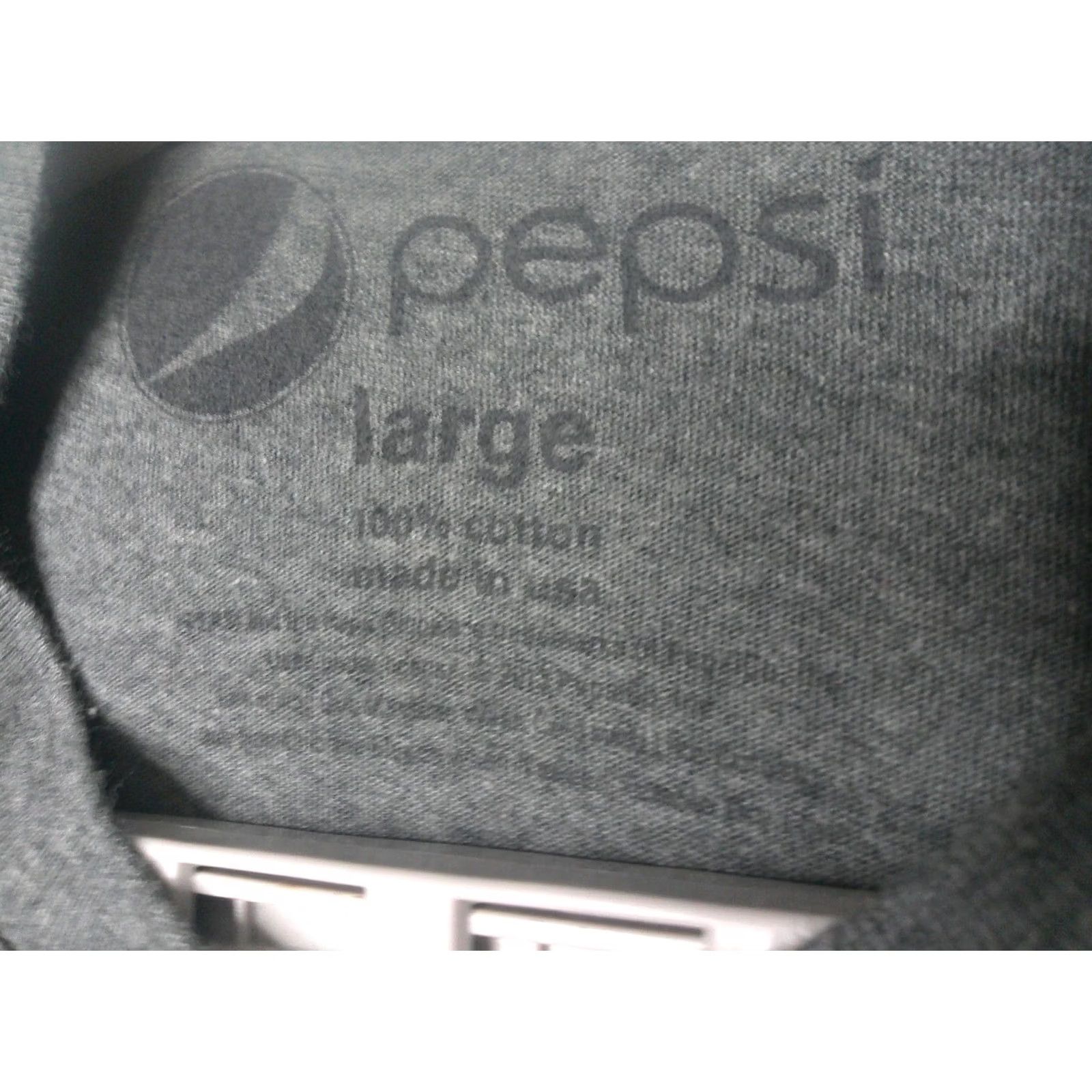 Olive Pepsi T Shirt Mens XL Gray Live For Now Cotton USA Graphic Print Short Sleeve Crew Neck Size US XL / EU 56 / 4 - 5 Thumbnail