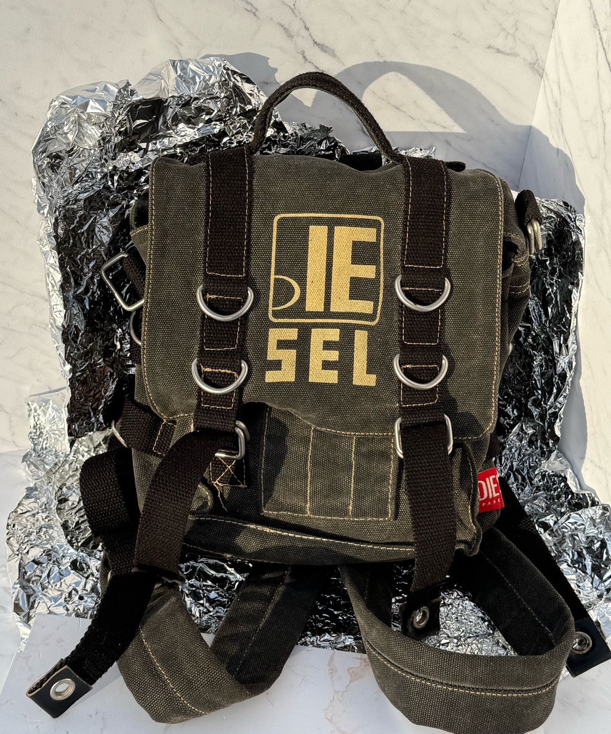 Diesel Diesel vintage bag/backpack Size ONE SIZE - 10 Thumbnail
