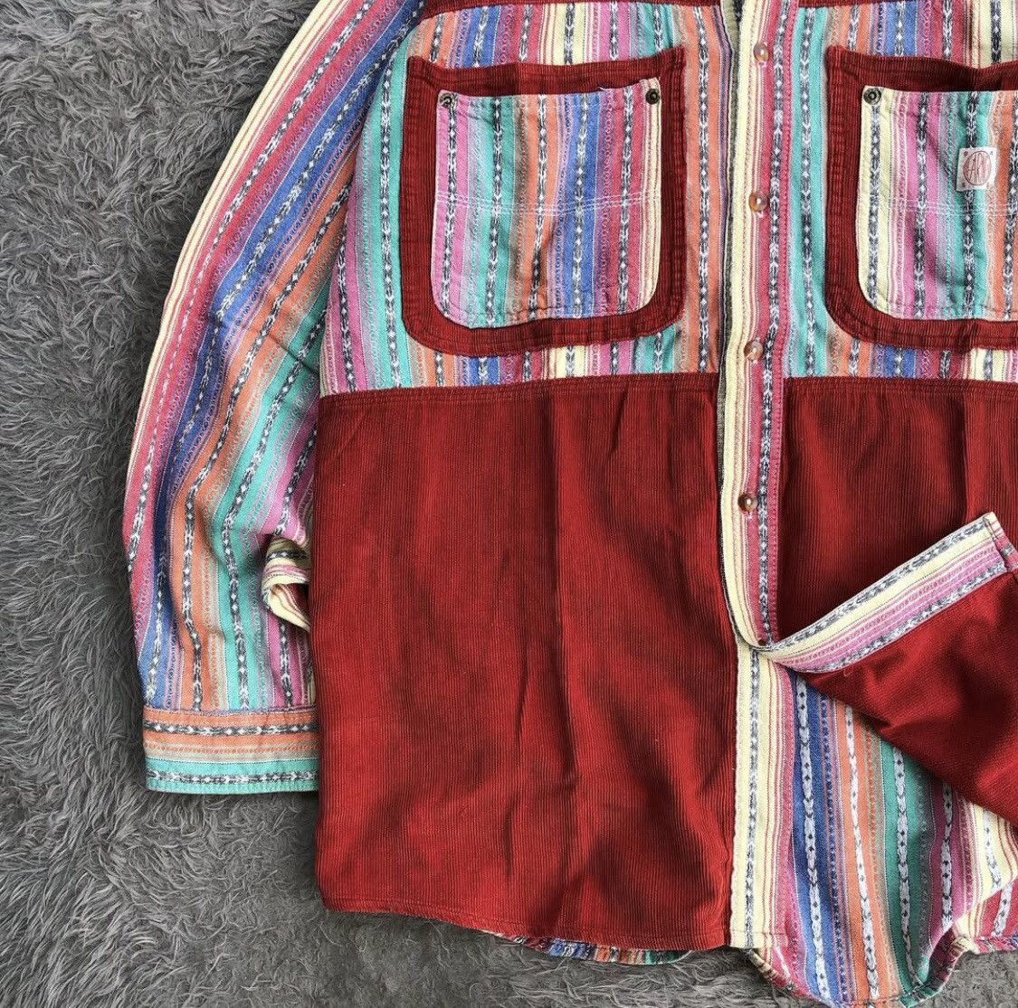 Other Vintage KEARNEY JEANS SHIRTS Design By YAMANAKA Size US L / EU 52-54 / 3 - 3 Thumbnail