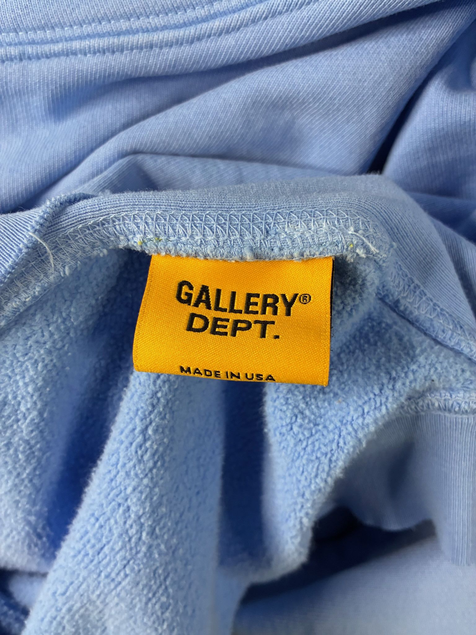Gallery Dept. GALLERY DEPT 90'S GD HOODIE BABY BLUE Size US S / EU 44-46 / 1 - 7 Thumbnail