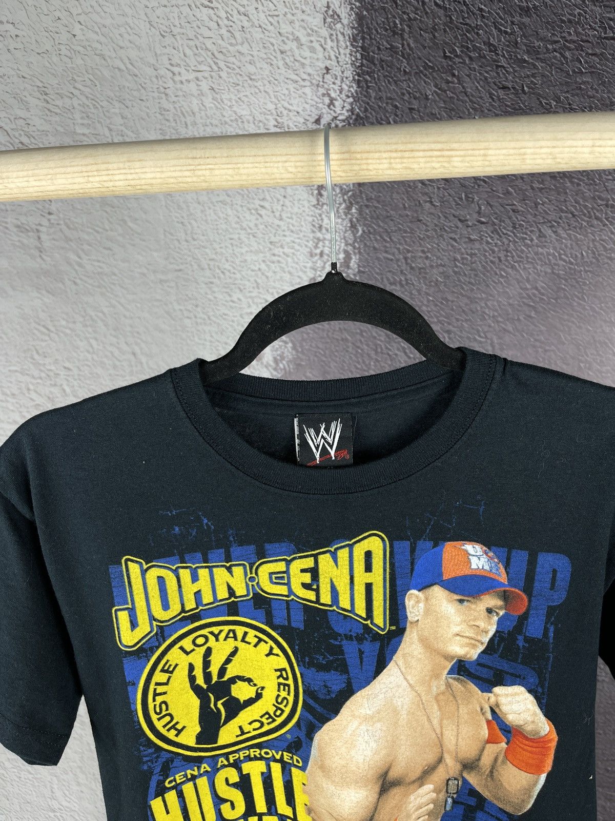 Vintage VTG 2007 WWE John Cena Fifth Sun Double Sided T-shirt Black Size US XXS / EU 40 - 5 Thumbnail