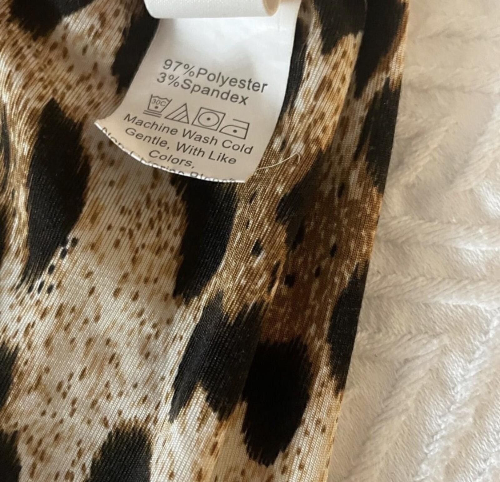 Romeo Gigli Romwe leopard print top Size XL / US 12-14 / IT 48-50 - 7 Thumbnail