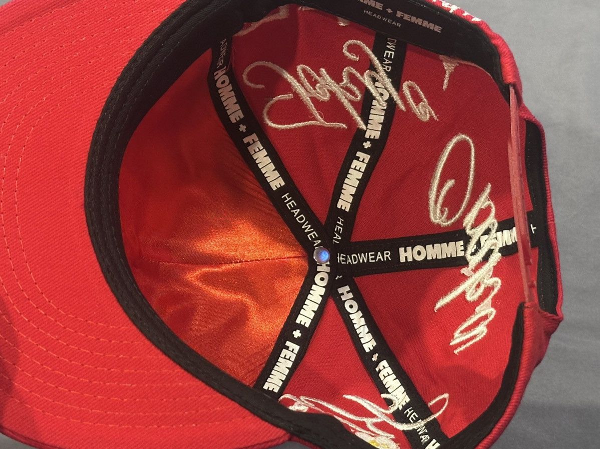 Homme + Femme La Homme + Femme Japan Gemstone snapback red hat. Size ONE SIZE - 5 Thumbnail