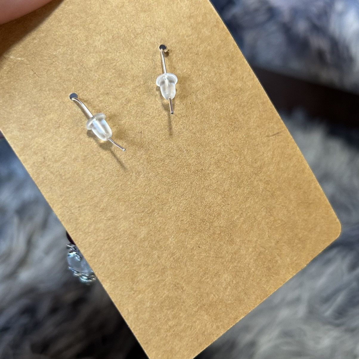 Handmade Handcrafted genuine quartz almandine garnet earrings Size ONE SIZE - 4 Thumbnail