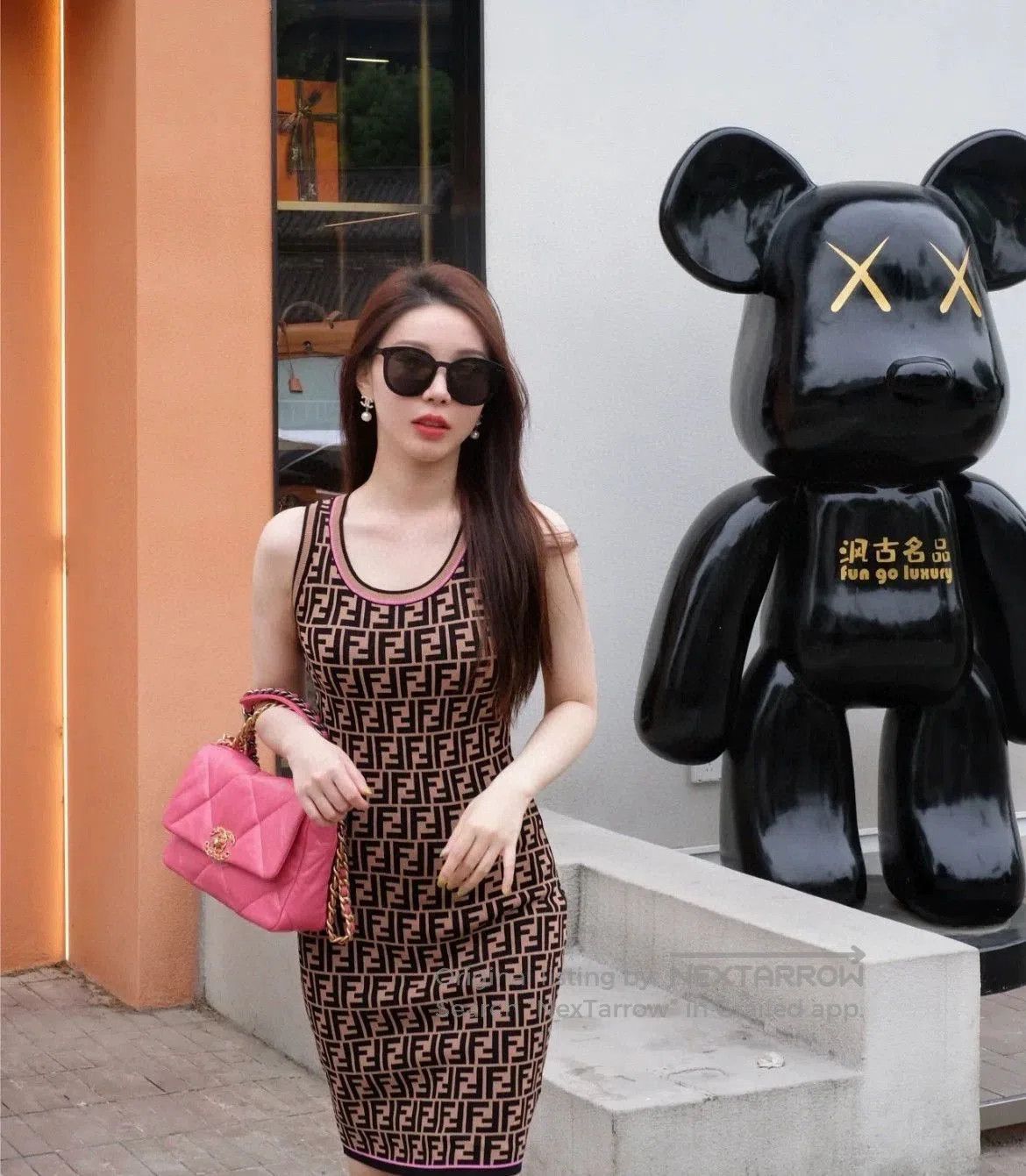 Fendi Fendi Monogram Sleeveless Dress. Size US S / EU 44-46 / 1 - 7 Thumbnail