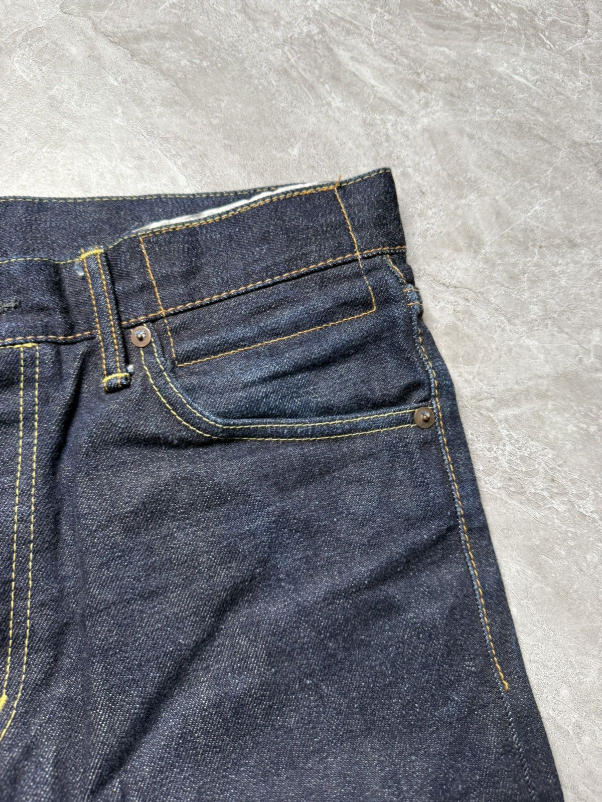 Visvim Visvim S/S 19 03R Selvedge Waist Raw Indigo Dyed Jeans Size US 32 / EU 48 - 5 Thumbnail