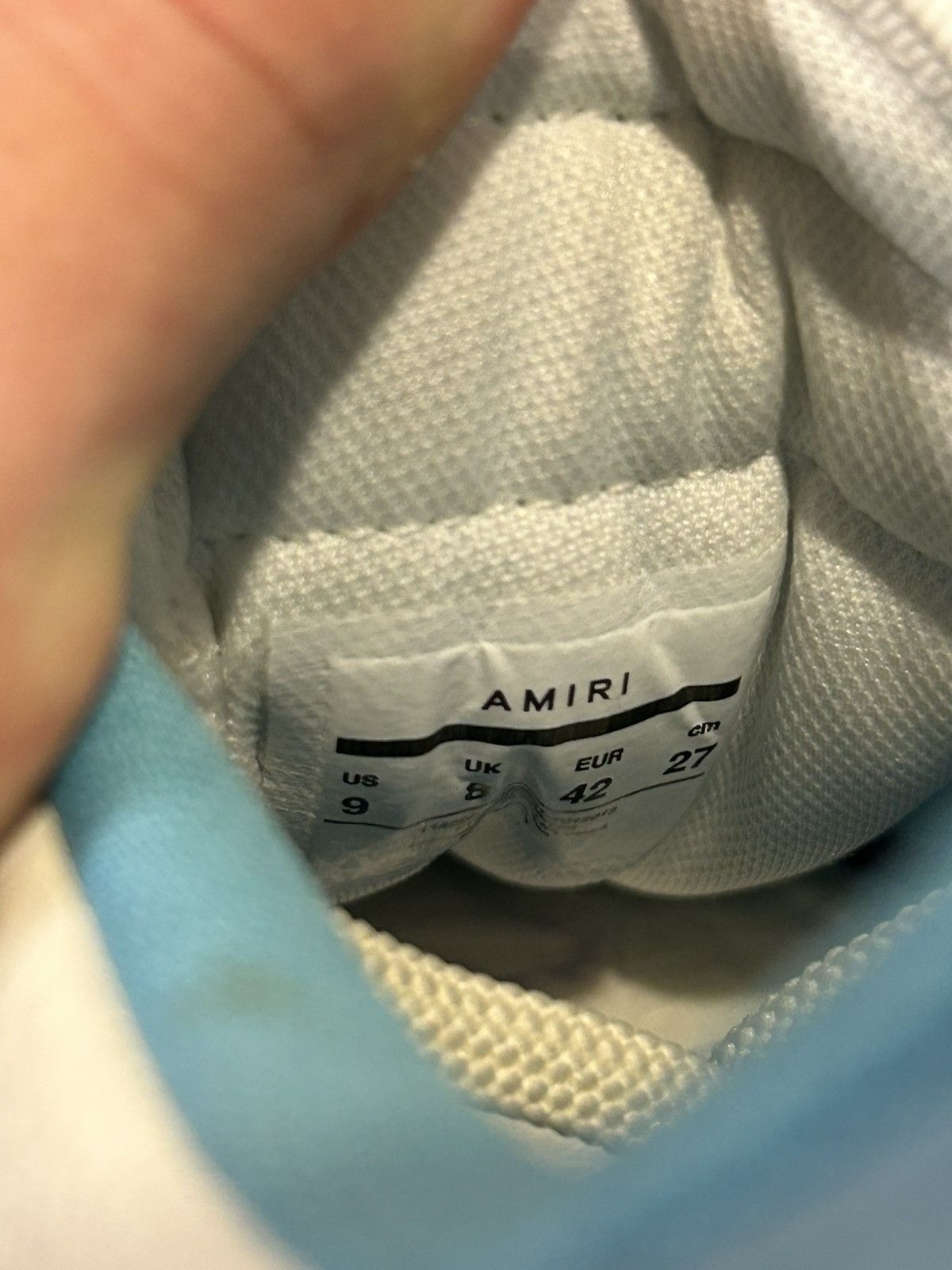 Amiri Amiri Bone Low - Paisley Blue Size US 9 / EU 42 - 8 Thumbnail