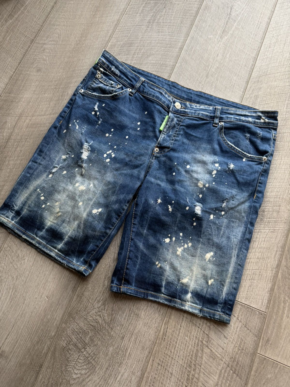 Dsquared2 Dsquared2 shorts distressed denim made in Italy y2k Size US 40 / EU 56 - 2 Thumbnail