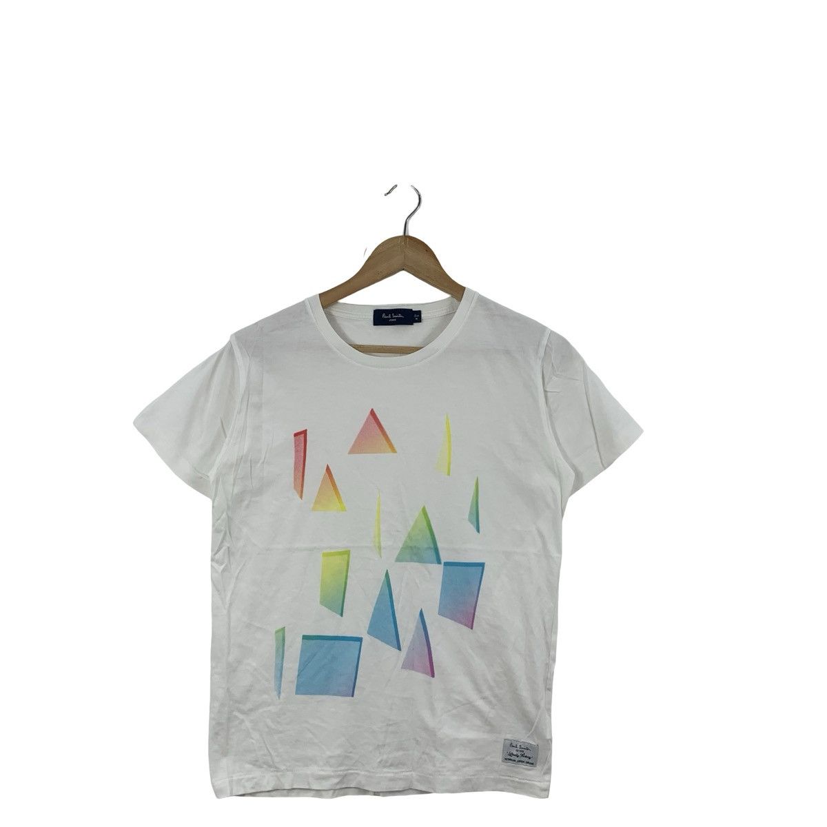 Paul Smith PAUL SMITH JEANS Colorful Geometric Design Tee Shirt Top Size US M / EU 48-50 / 2 - 4 Thumbnail