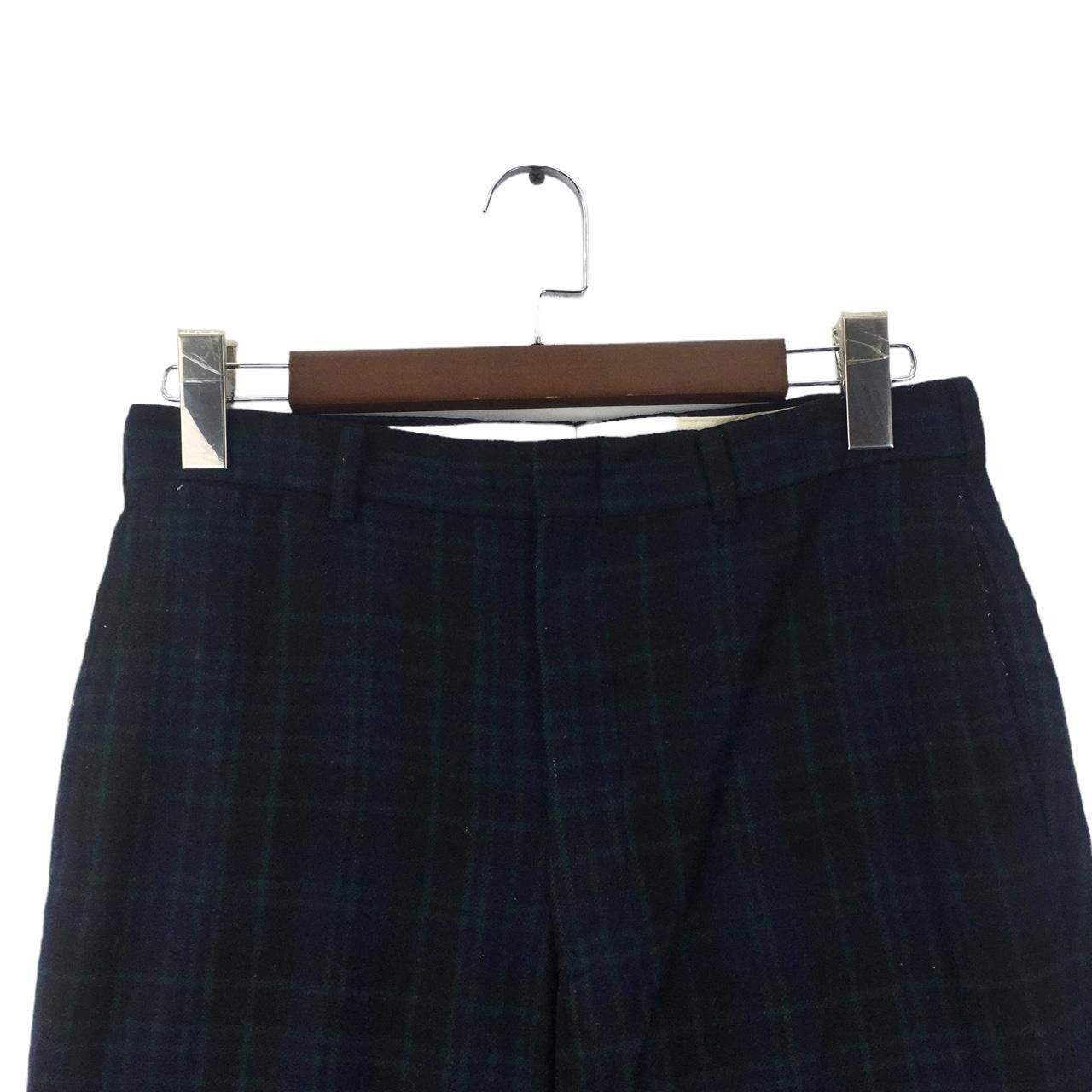 Vintage Vtg 90’ BLUE 5 JAPAN Designer Nova Checks Pant Trouser Size 32" / US 10 / IT 46 - 2 Thumbnail