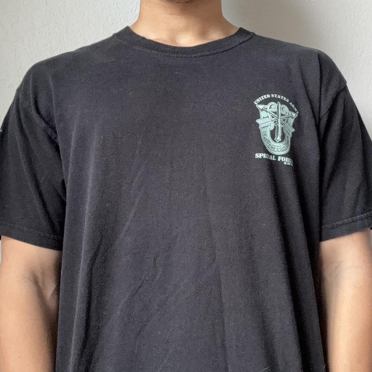 Vintage Vintage United States Special Forces 2000s Graphic Tee Shirt Size US L / EU 52-54 / 3 - 2 Thumbnail