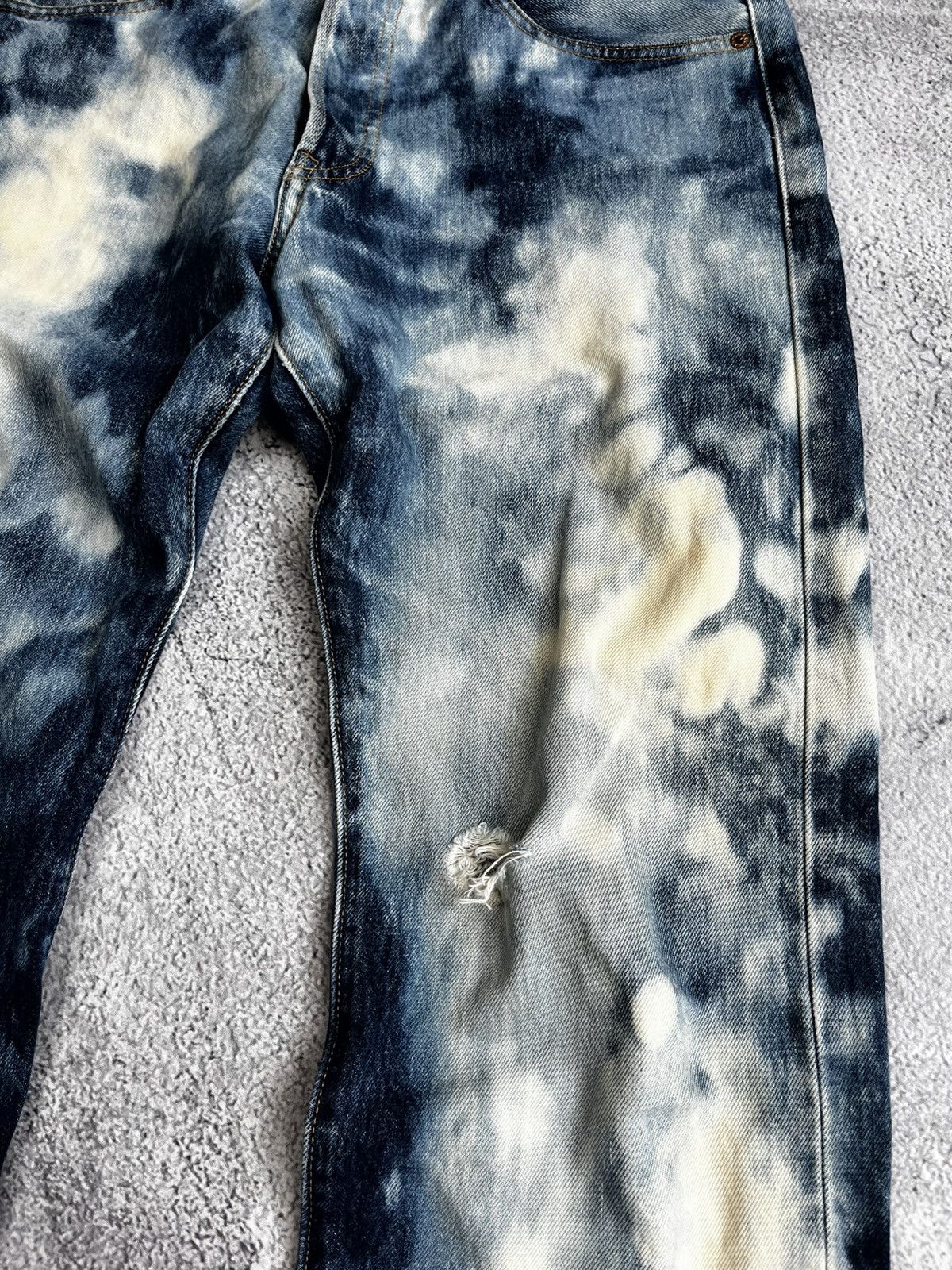 Levi's Vintage Levis 501 Distressed Jeans Size US 32 / EU 48 - 7 Thumbnail