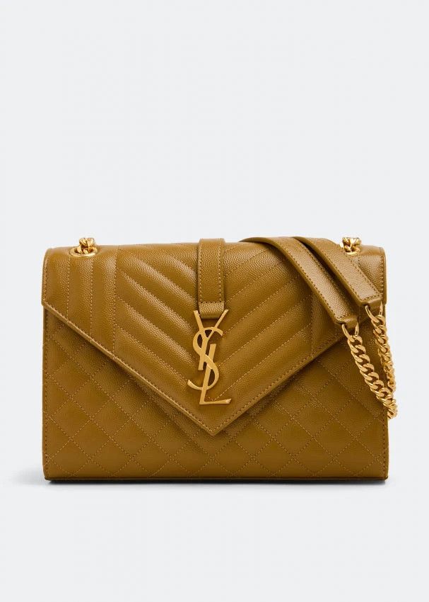 Saint Laurent Paris o1tp1o1224 Size: OS/Small Envelope Bag in Camel Size ONE SIZE - 1 Preview