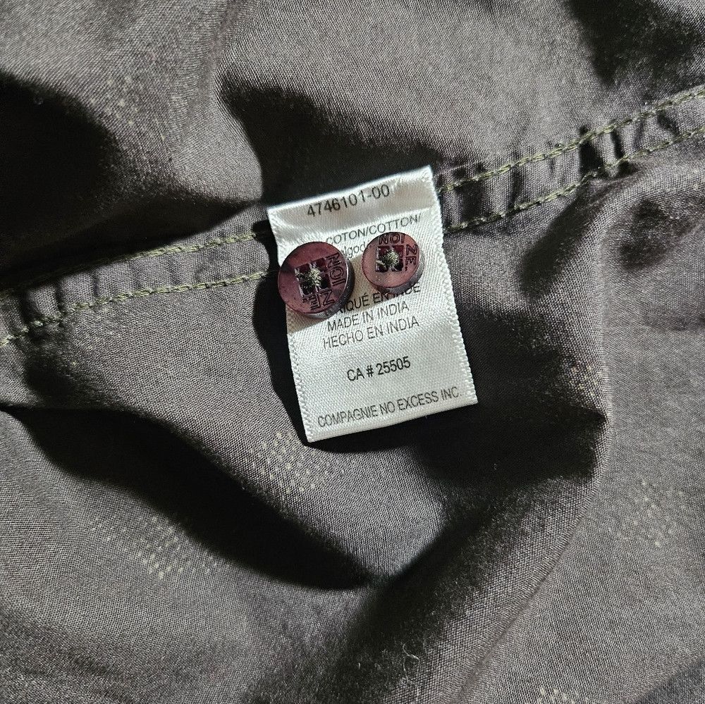 Other Noize Amsterdam Brown Gray Long Sleeve Button Up Shirt Larg Size US L / EU 52-54 / 3 - 3 Thumbnail