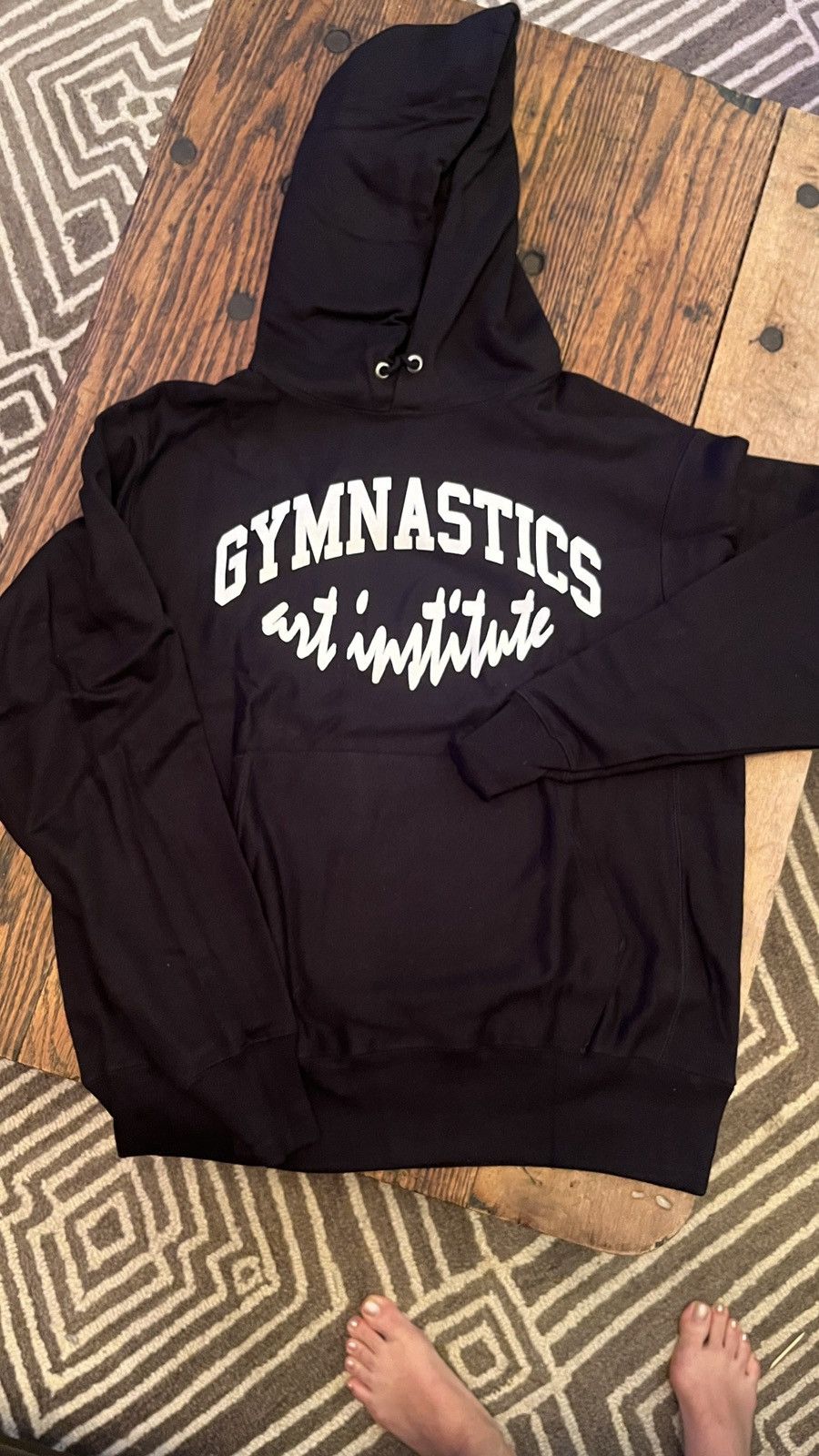 Champion Reverse Weave Pullover Brooklyn Abloh Hoodie Size US M / EU 48-50 / 2 - 1 Thumbnail