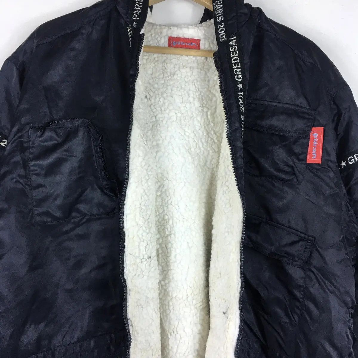 Vintage Vtg GREDESAIRS PARIS 2001 Collection Shearling Fur Winter Size L / US 10 / IT 46 - 5 Thumbnail