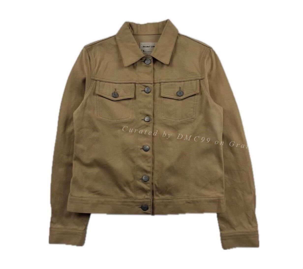 Helmut Lang 1990s Helmut Lang Raw Silk Denim Jacket Size US M / EU 48-50 / 2 - 1 Thumbnail