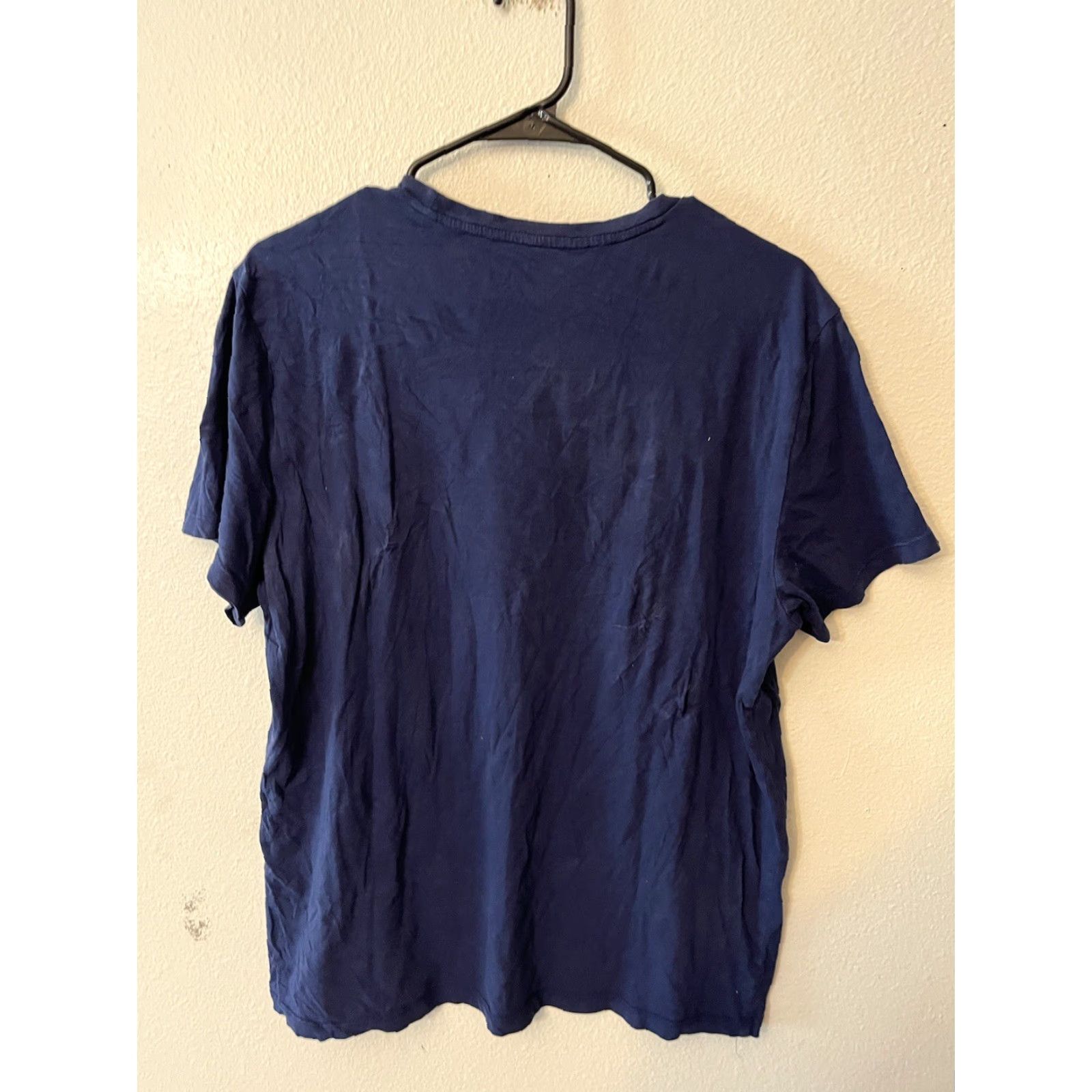 Vintage Calvin Klein Jeans T-Shirt Men Blue Graphic Short Sleeve Crew Neck Medium Size 32" / US 10 / IT 46 - 2 Thumbnail