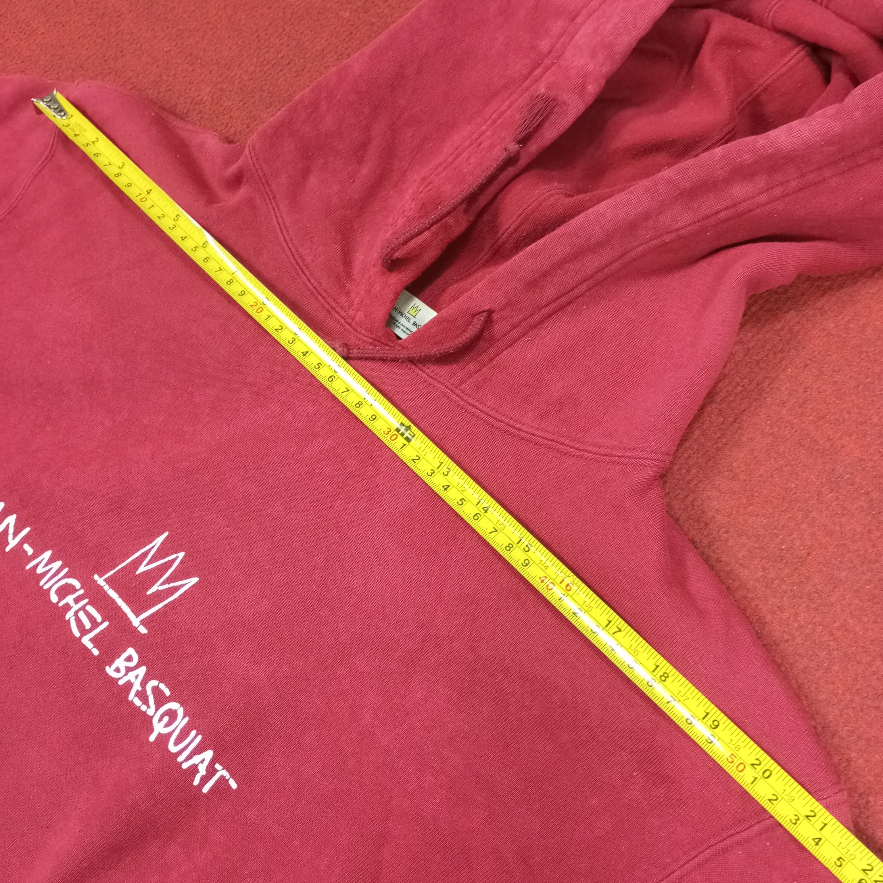 Japanese Brand × Jean-Michel Basquiat × Vintage Jean Michel Basquiat X Japanese Brand Streetwear Hoodies Size US XL / EU 56 / 4 - 14 Thumbnail