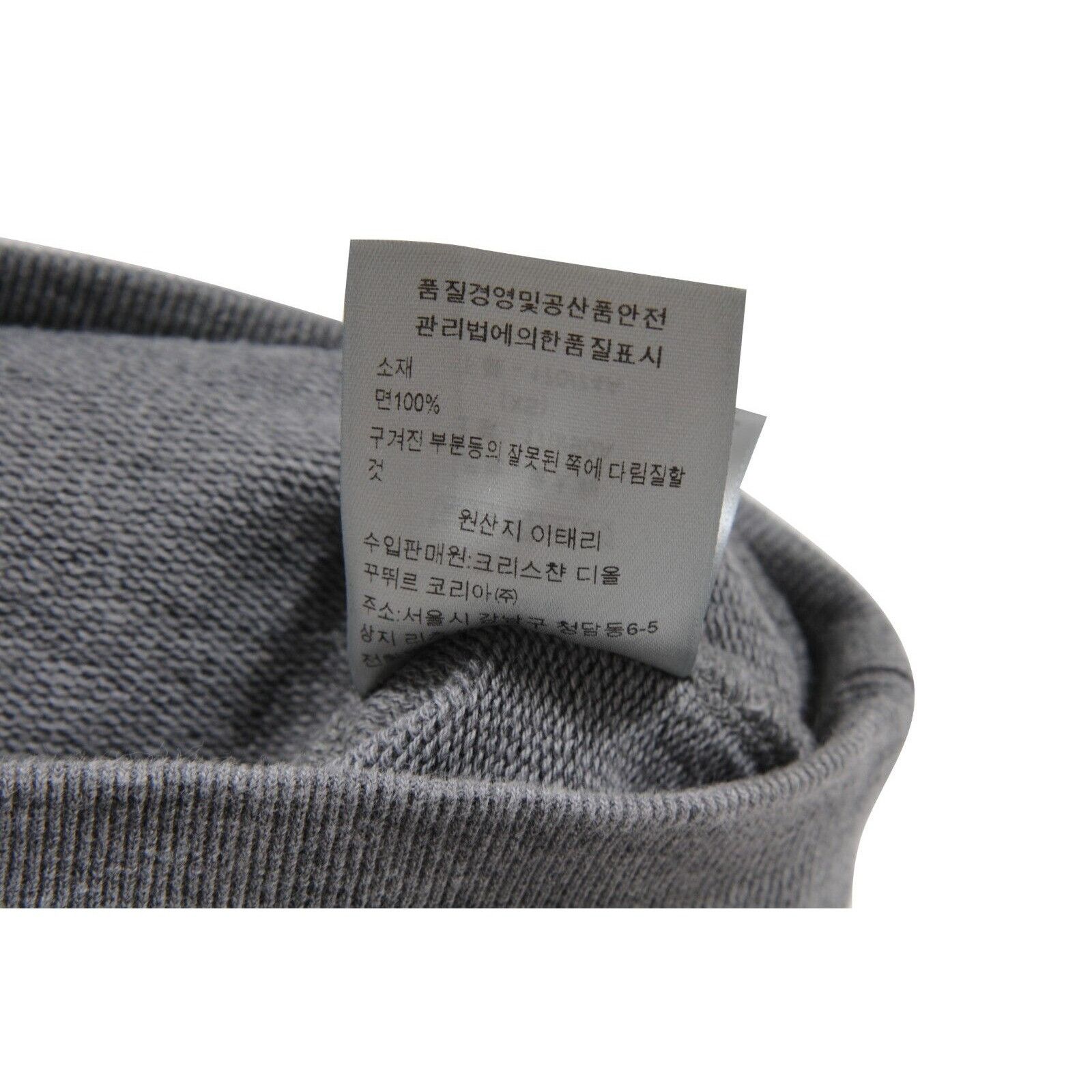 Dior HARDIOR Grey Green Logo Sweater Size US XS / EU 42 / 0 - 8 Thumbnail