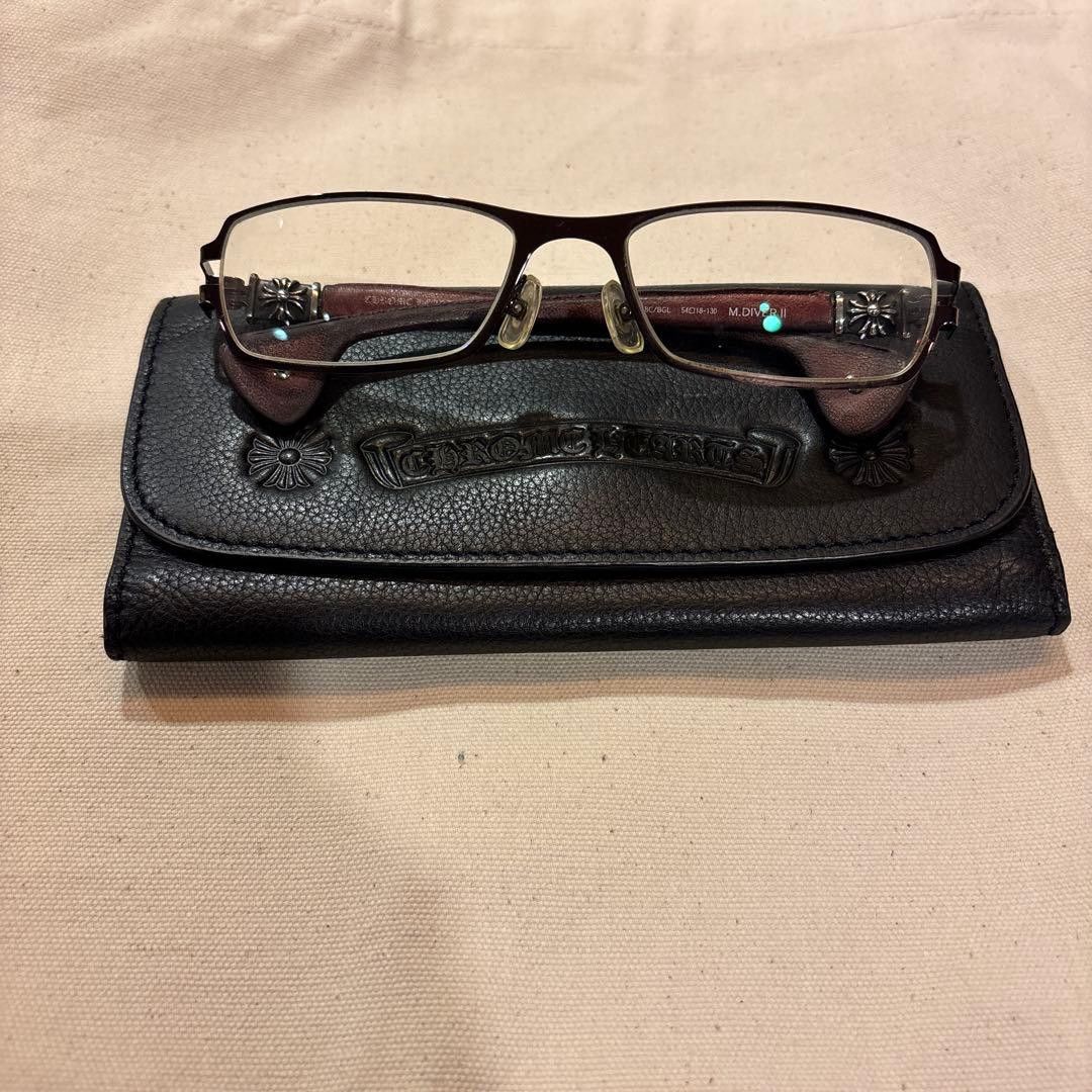 Chrome Hearts CHROME HEARTS M.DIVER II Eyeglasses 54□18-130 Size ONE SIZE - 1 Thumbnail