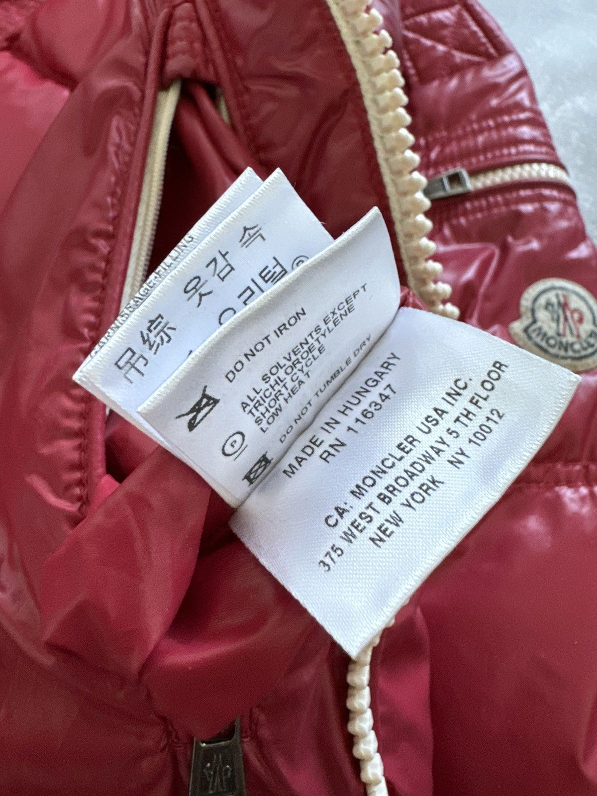 Moncler Moncler Berriat biker puffer jacket Size US L / EU 52-54 / 3 - 14 Thumbnail