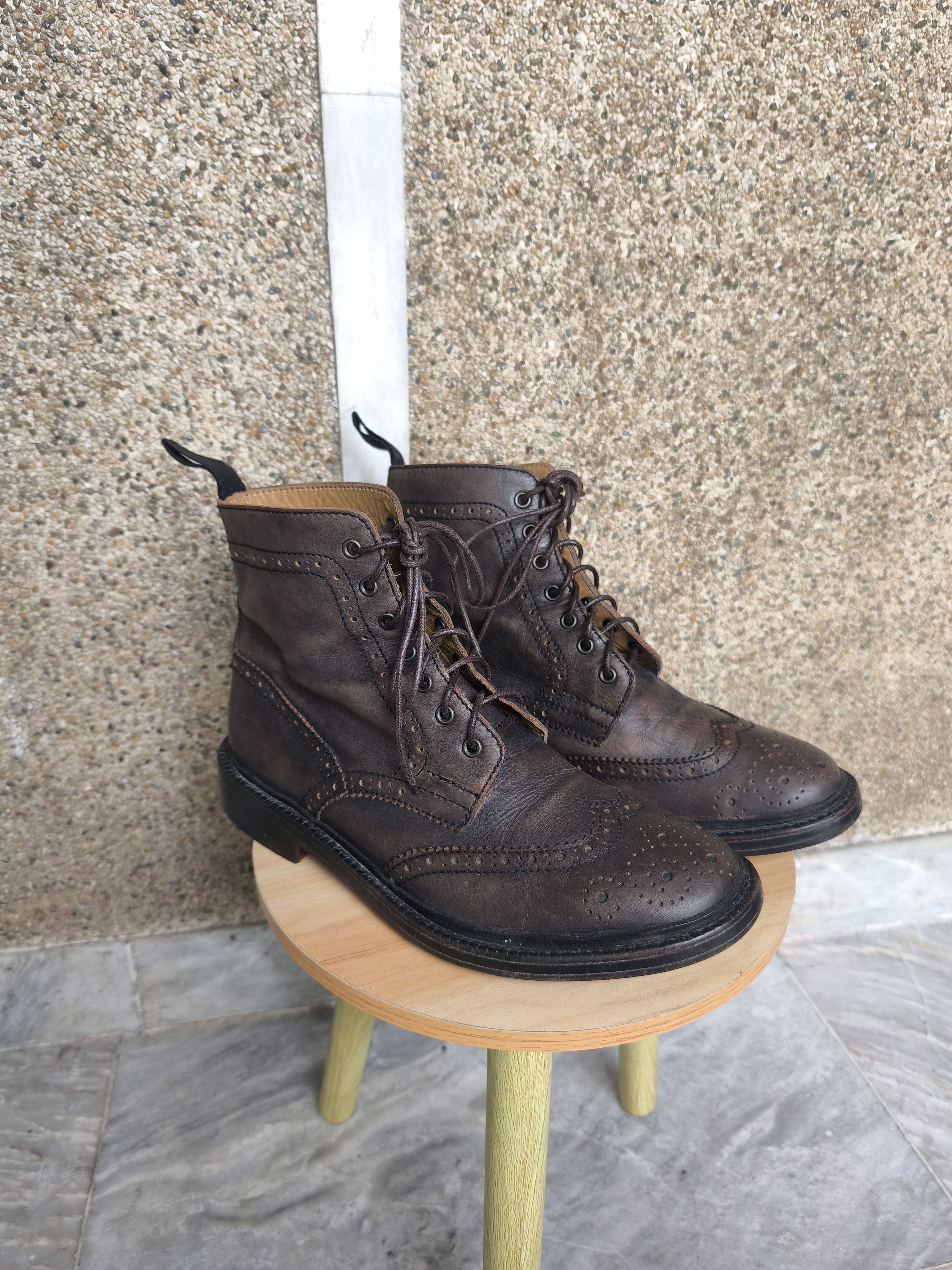 Comme des Garcons Junya Watanabe CDG - Brogue Boots Size US 10 / EU 43 - 1 Thumbnail