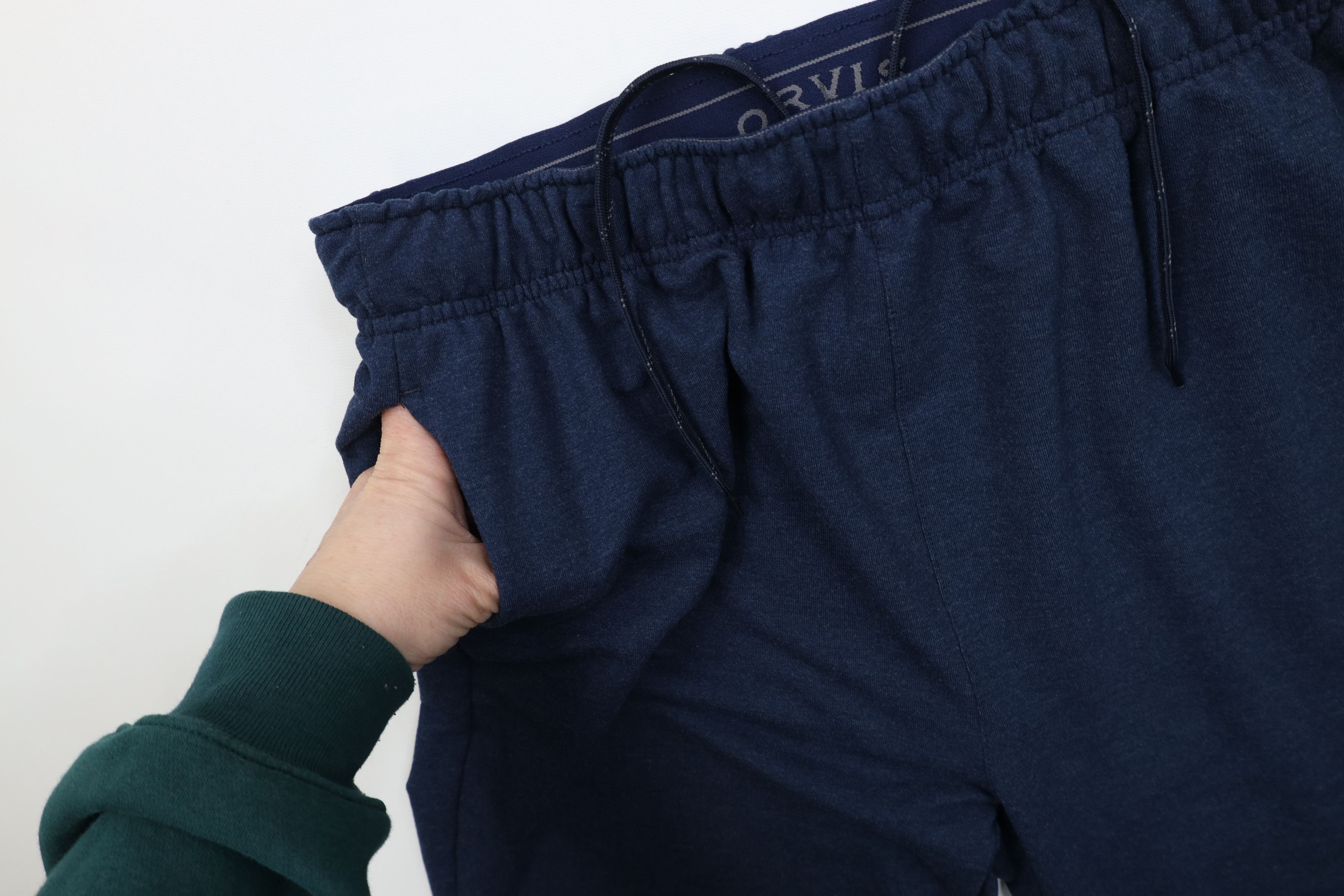 Orvis Vintage Y2K Orvis Blank Jersey Knit Sweatpants Pants Blue Size US 36 / EU 52 - 6 Thumbnail