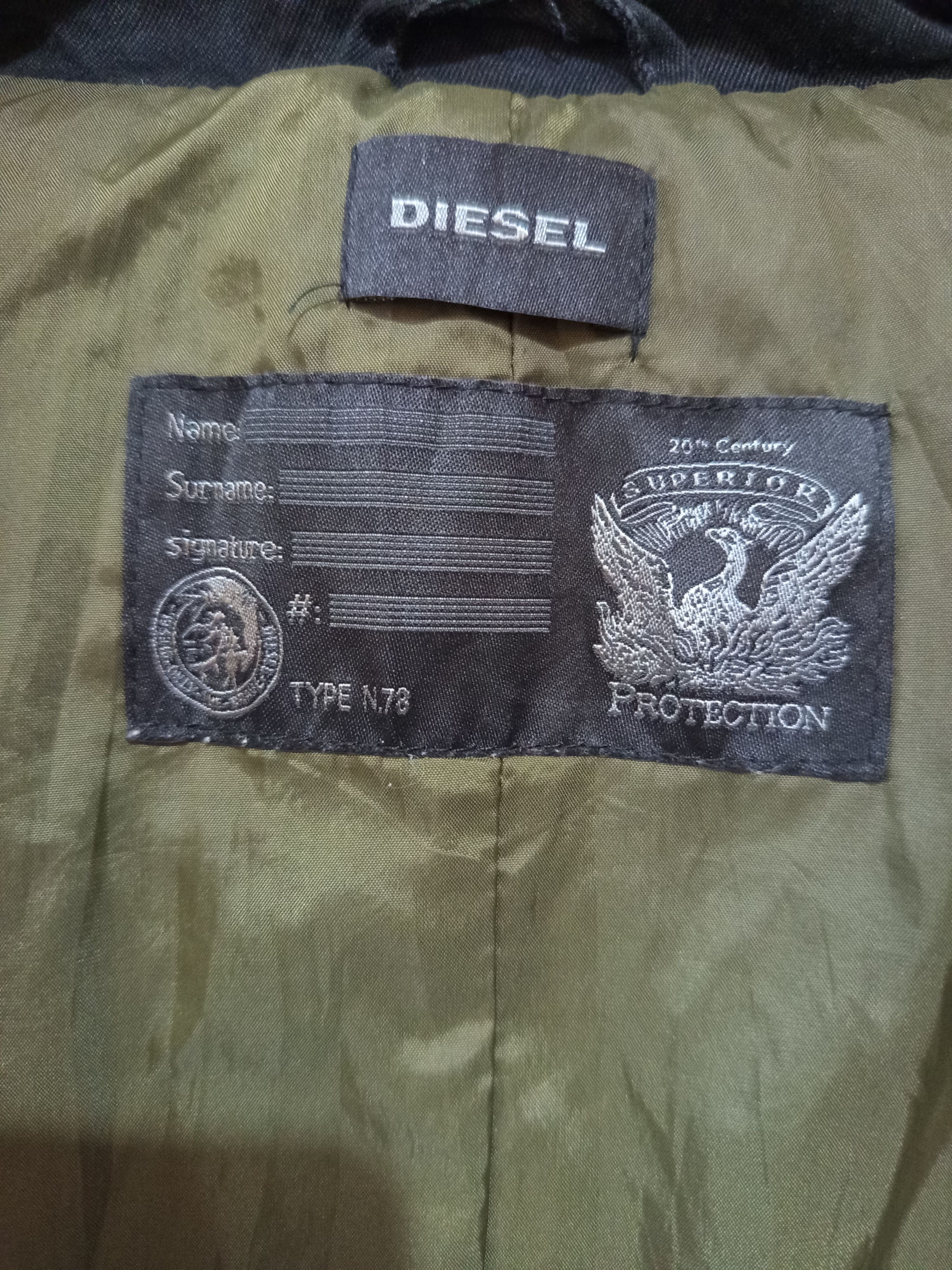 Diesel Diesel Type N78 Field Jacket Size US L / EU 52-54 / 3 - 13 Thumbnail