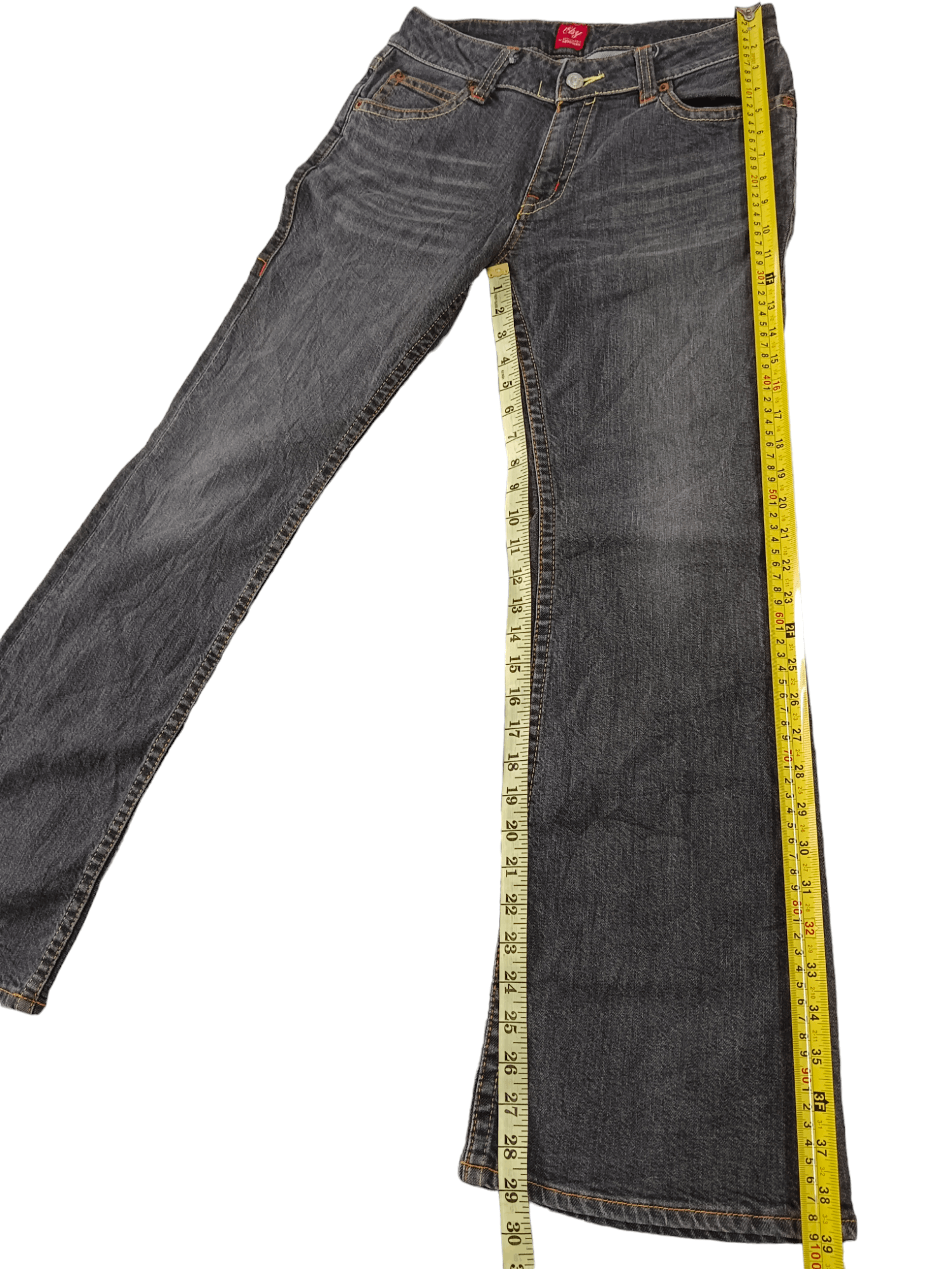 If Six Was Nine Elsy By Stylebasic & Bobson Flared Denim Size 29" - 6 Thumbnail