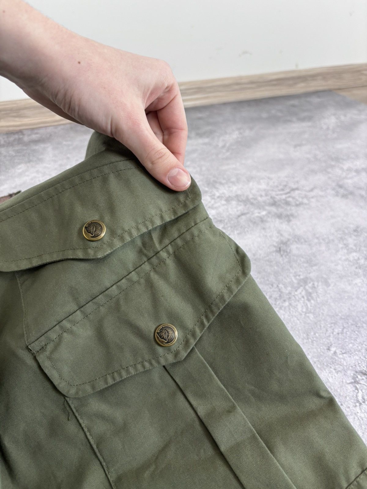 Fjallraven Fjallraven Ladies Women’s Dark Green Hunting Pants Trousers Size 30" / US 8 / IT 44 - 8 Thumbnail