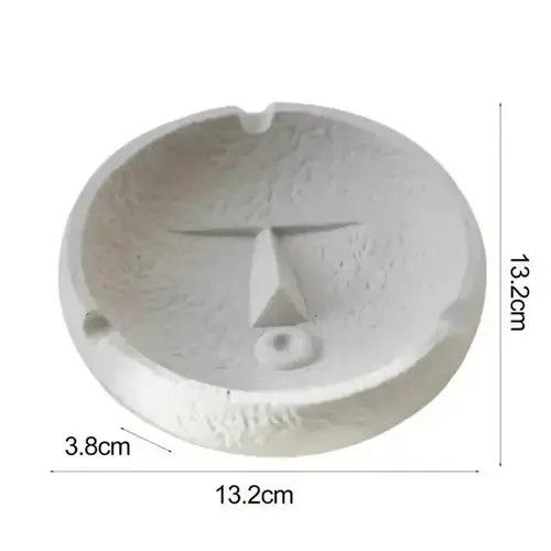 Other Human Face Desktop Ashtray Size ONE SIZE - 2 Thumbnail