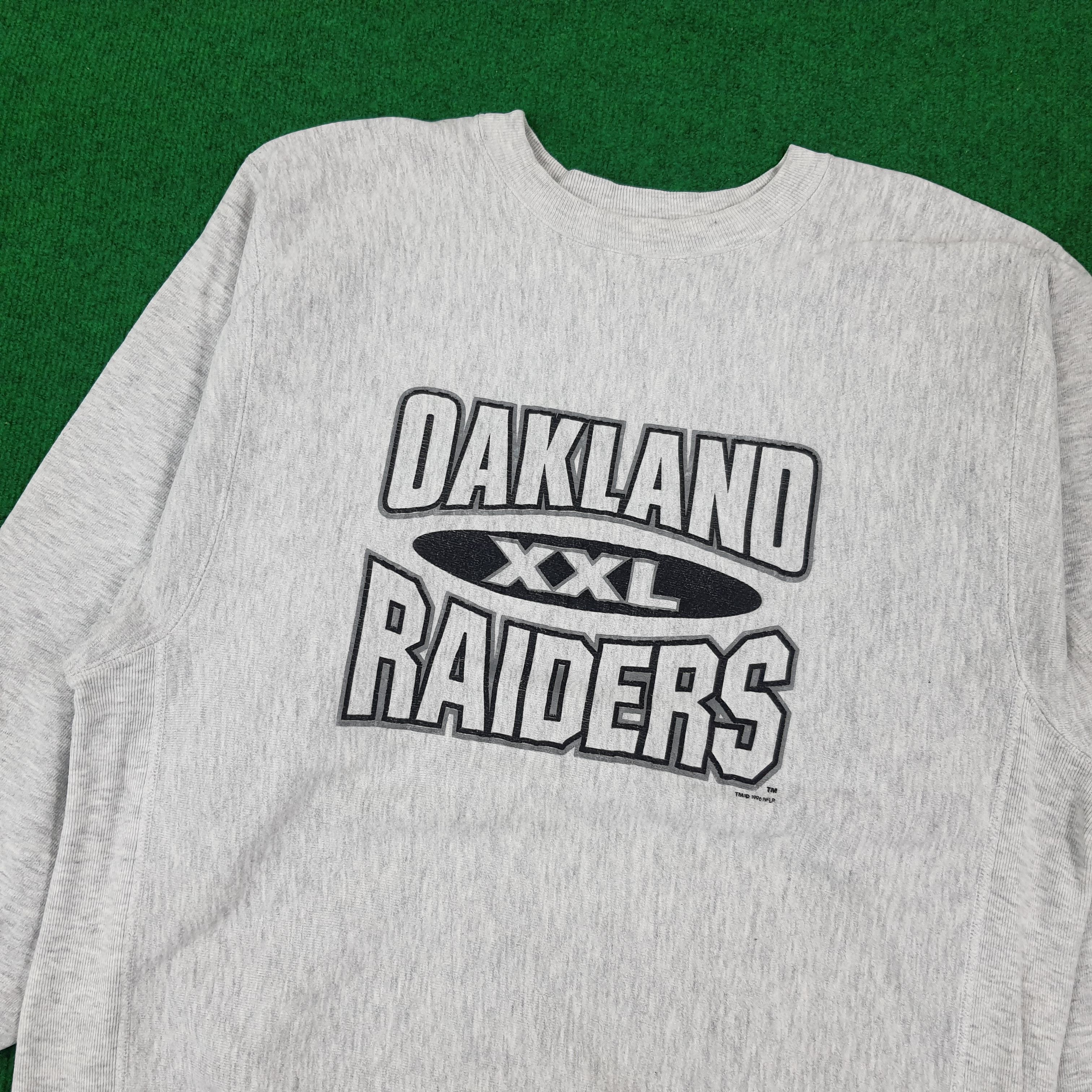 NFL × Vintage Vintage Champion NFLP Oakland Raiders XXL Sweatshirts Size US L / EU 52-54 / 3 - 2 Thumbnail