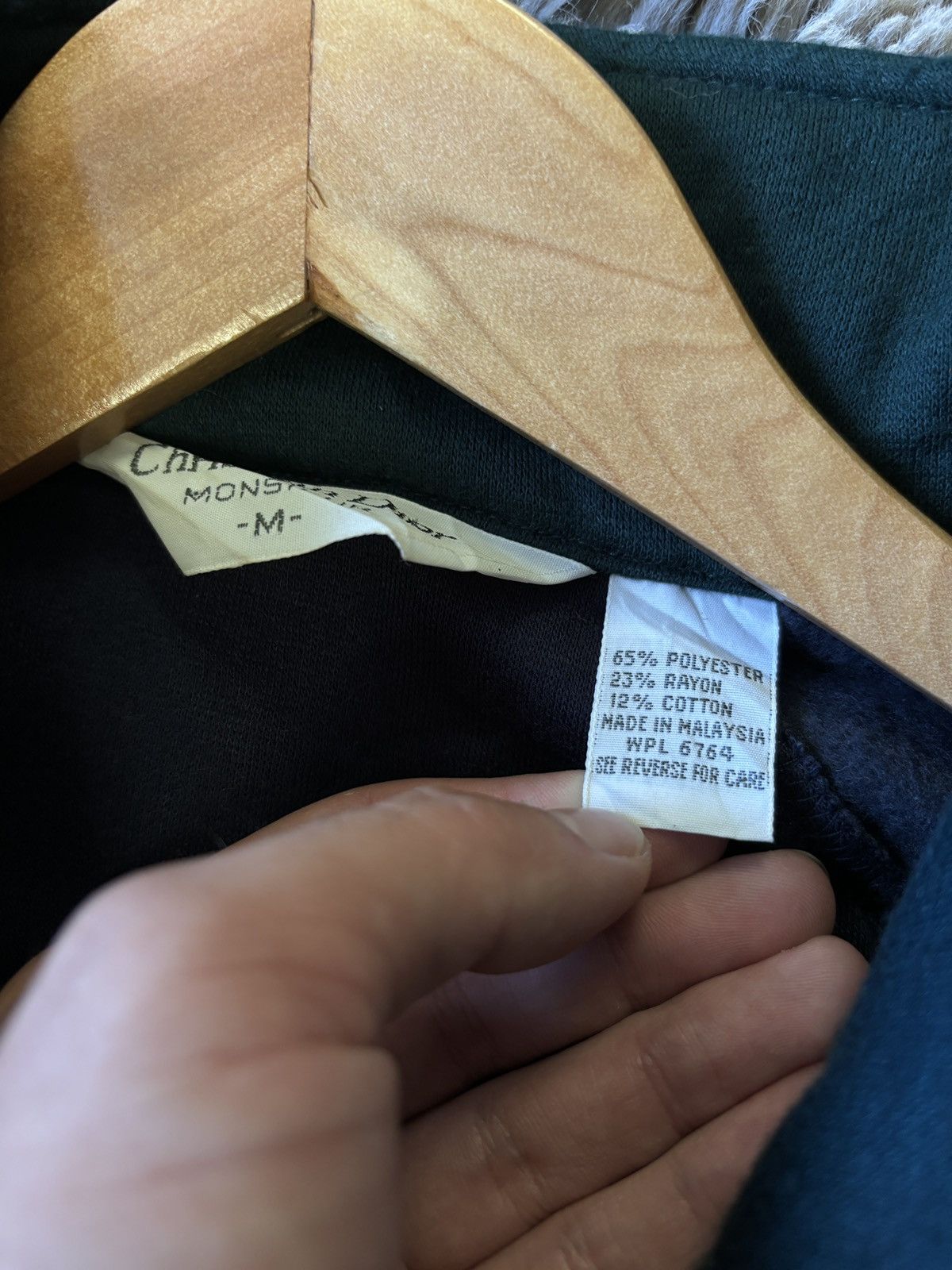 Christian Dior Monsieur × Vintage Christian Dior Monsieur Vintage Blue zip sweater Size US M / EU 48-50 / 2 - 8 Thumbnail