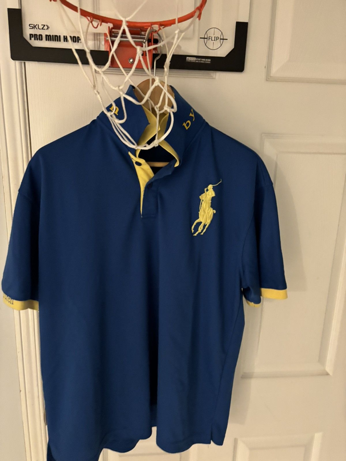 Polo Ralph Lauren Navy and yellow Polo Ralph Lauren double collar polo shirt Size US M / EU 48-50 / 2 - 3 Thumbnail