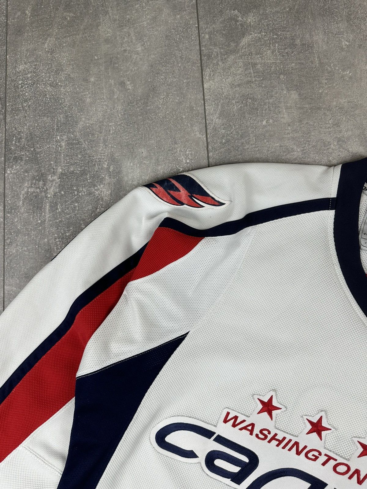 Reebok Reebok Washington Capitals CCM Ovechkin #8 NHL Hockey Jersey Size US L / EU 52-54 / 3 - 10 Thumbnail