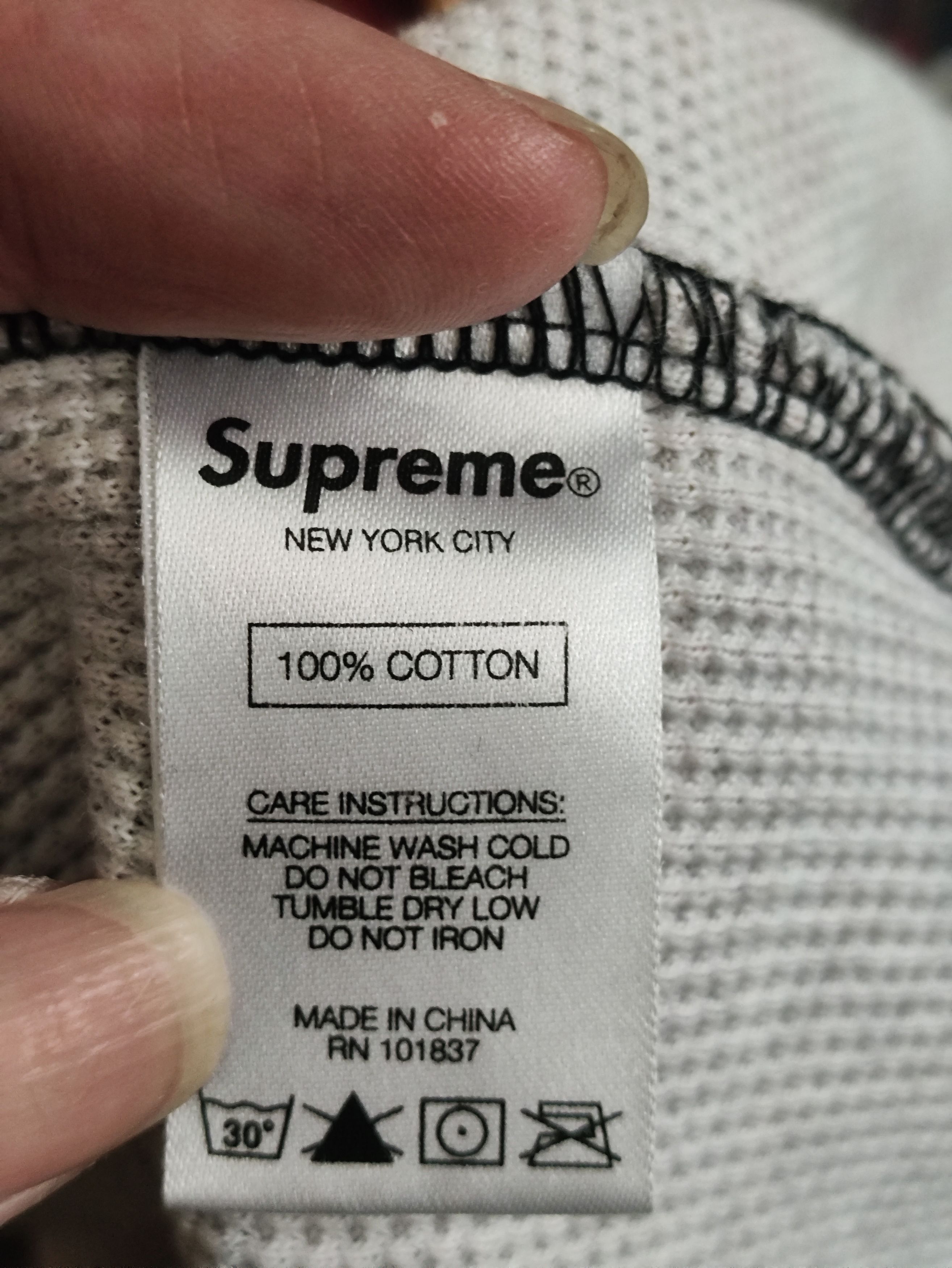 Supreme Supreme Ganesh L/S Thermal Size US L / EU 52-54 / 3 - 4 Thumbnail