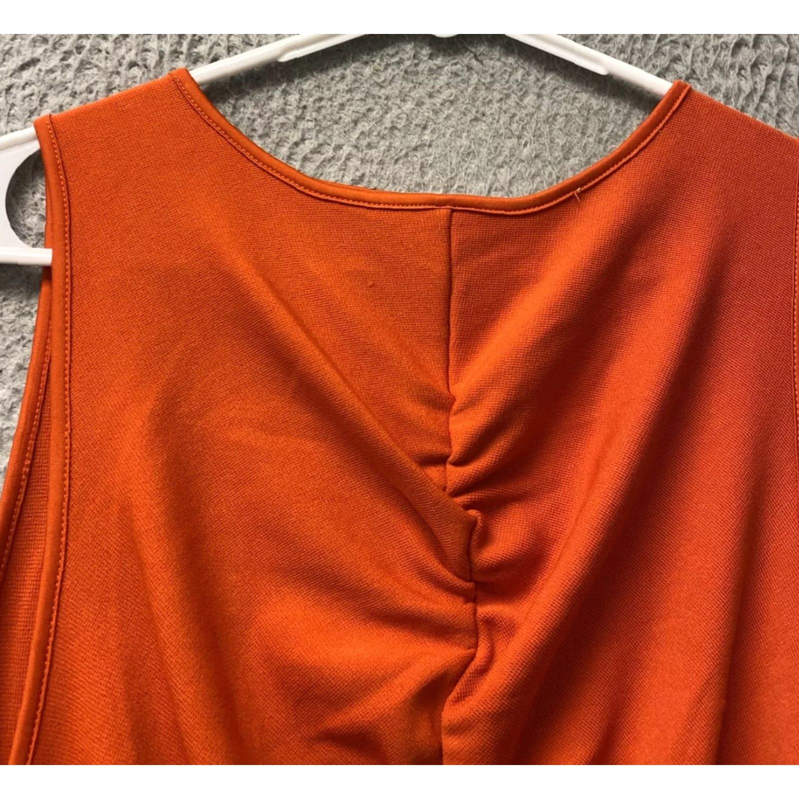 Zara Zara Ruched Sleeveless Sheath Dress Women's M Crimson /113-21 Size M / US 6-8 / IT 42-44 - 2 Thumbnail