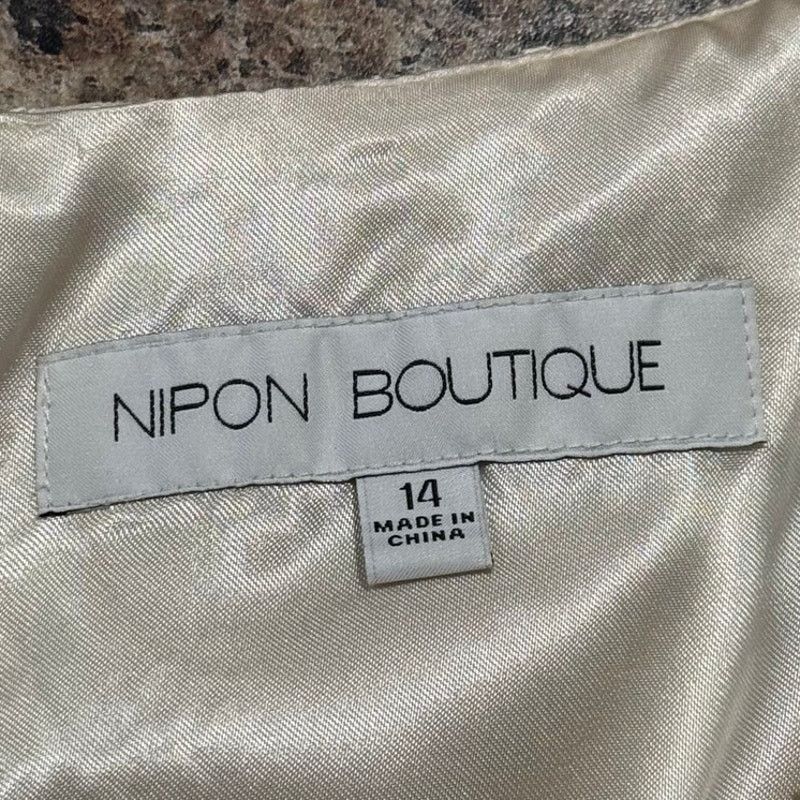 Albert Nipon NWT Nipon Boutique Dress Mother Of The Bride Formal Lace 14 Size XL / US 12-14 / IT 48-50 - 3 Thumbnail