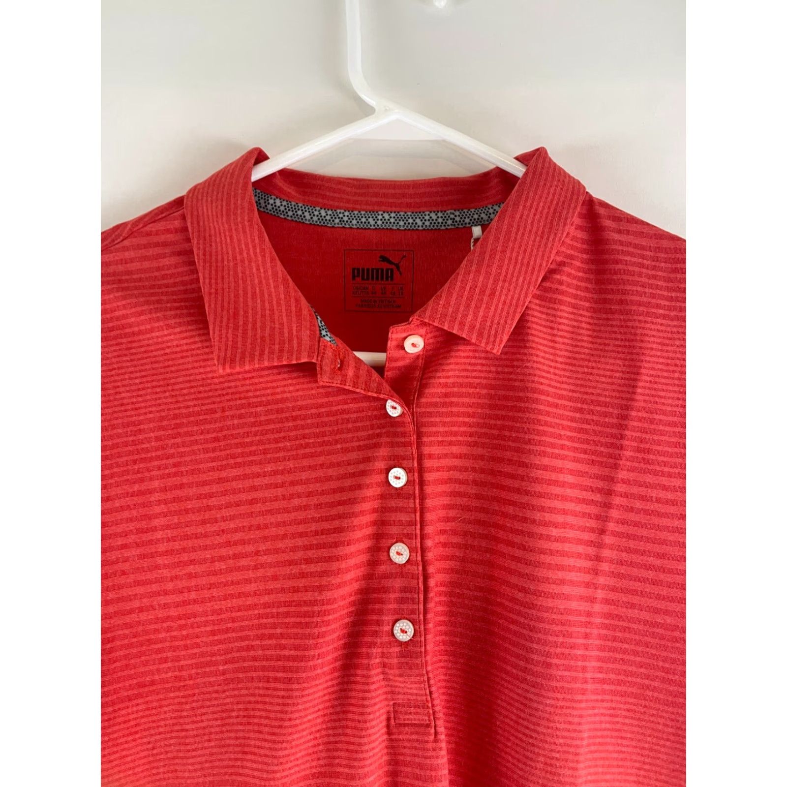 Puma PUMA Polo Shirt Women's XXL Red 1/4 Button Up Short Sleeve Jack Links NWT Polo Shirt Mens Size XXL / US 16-18 / IT 52-54 - 3 Thumbnail
