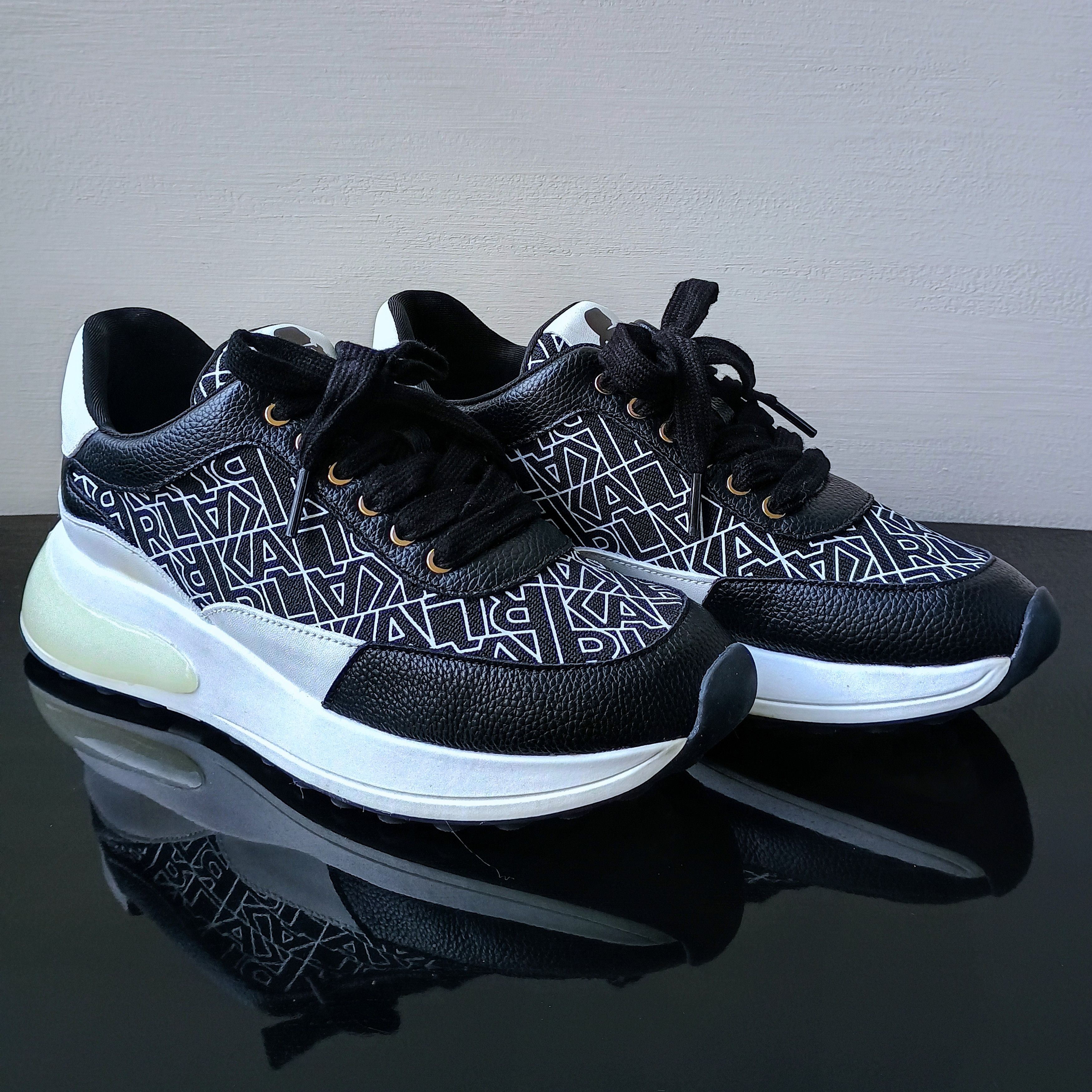 Karl Lagerfeld Karl Lagerfeld Paris Women's Dallas Logo Chunky Sneaker Size US 8.5 / IT 38.5 - 2 Thumbnail