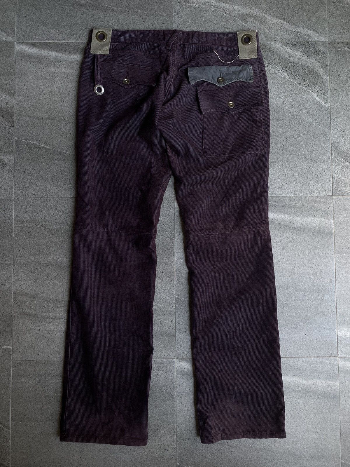 PPFM Ppfm dark purple double pocket pants Size US 32 / EU 48 - 1 Thumbnail