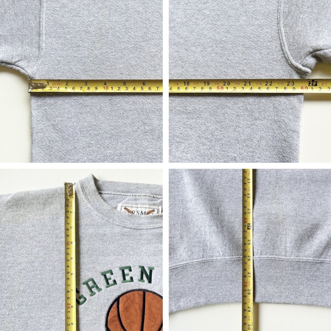 Vintage 90s Green Bay Basketball athletic sweatshirt/ L Size US L / EU 52-54 / 3 - 8 Thumbnail