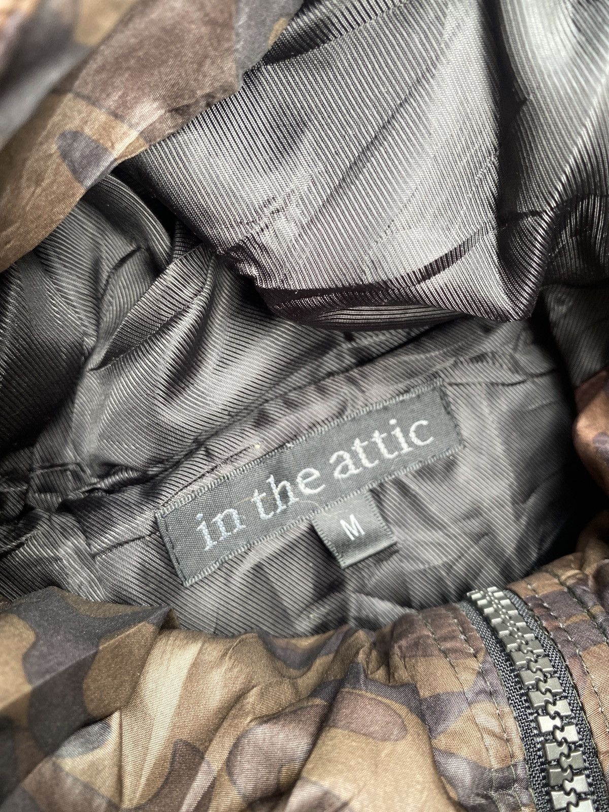 In The Attic In The Attic Puffer Camo Multi zipper Jacket Size US M / EU 48-50 / 2 - 6 Thumbnail