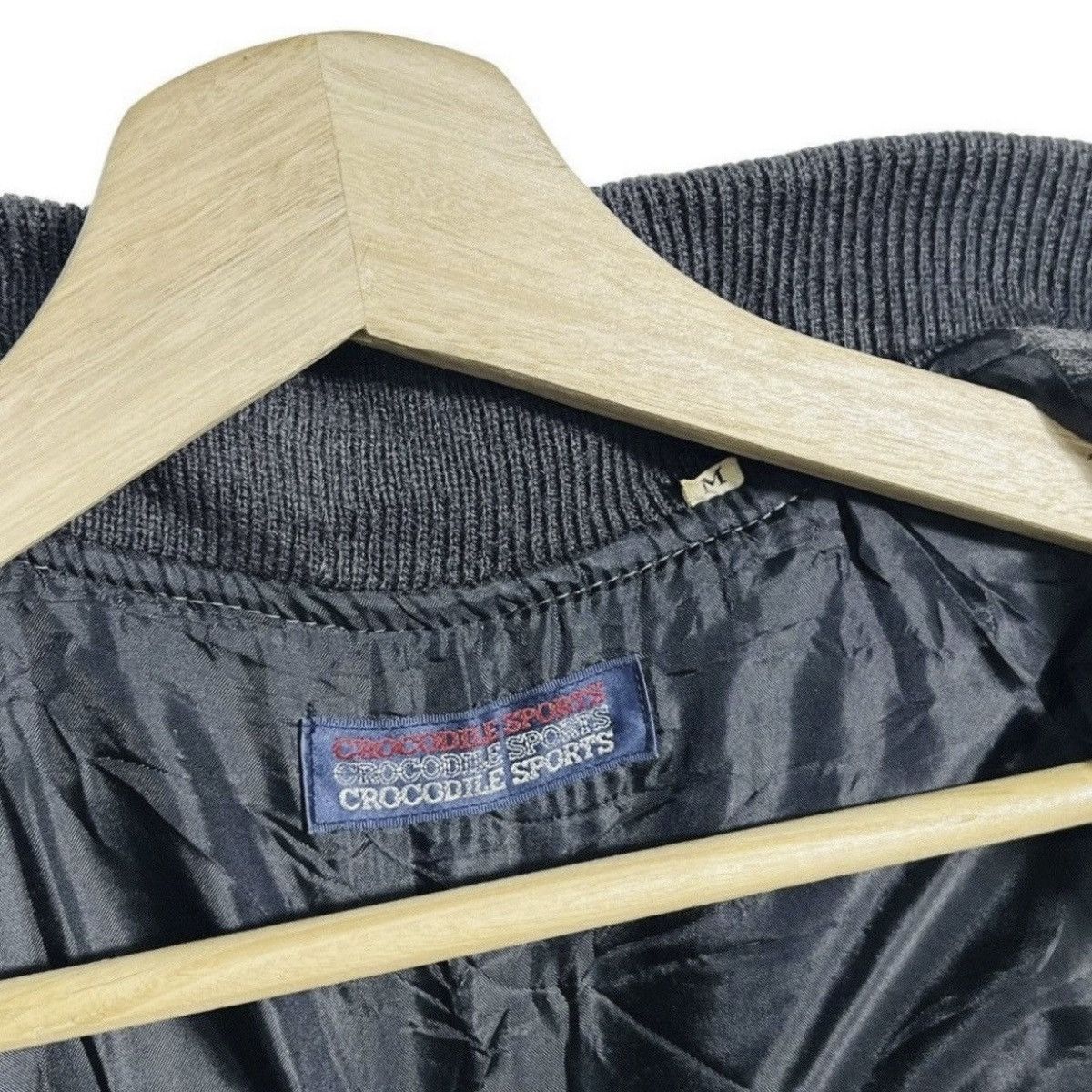 Lacoste Crocodile varsity jacket big logo embroidered wool Size US M / EU 48-50 / 2 - 5 Thumbnail