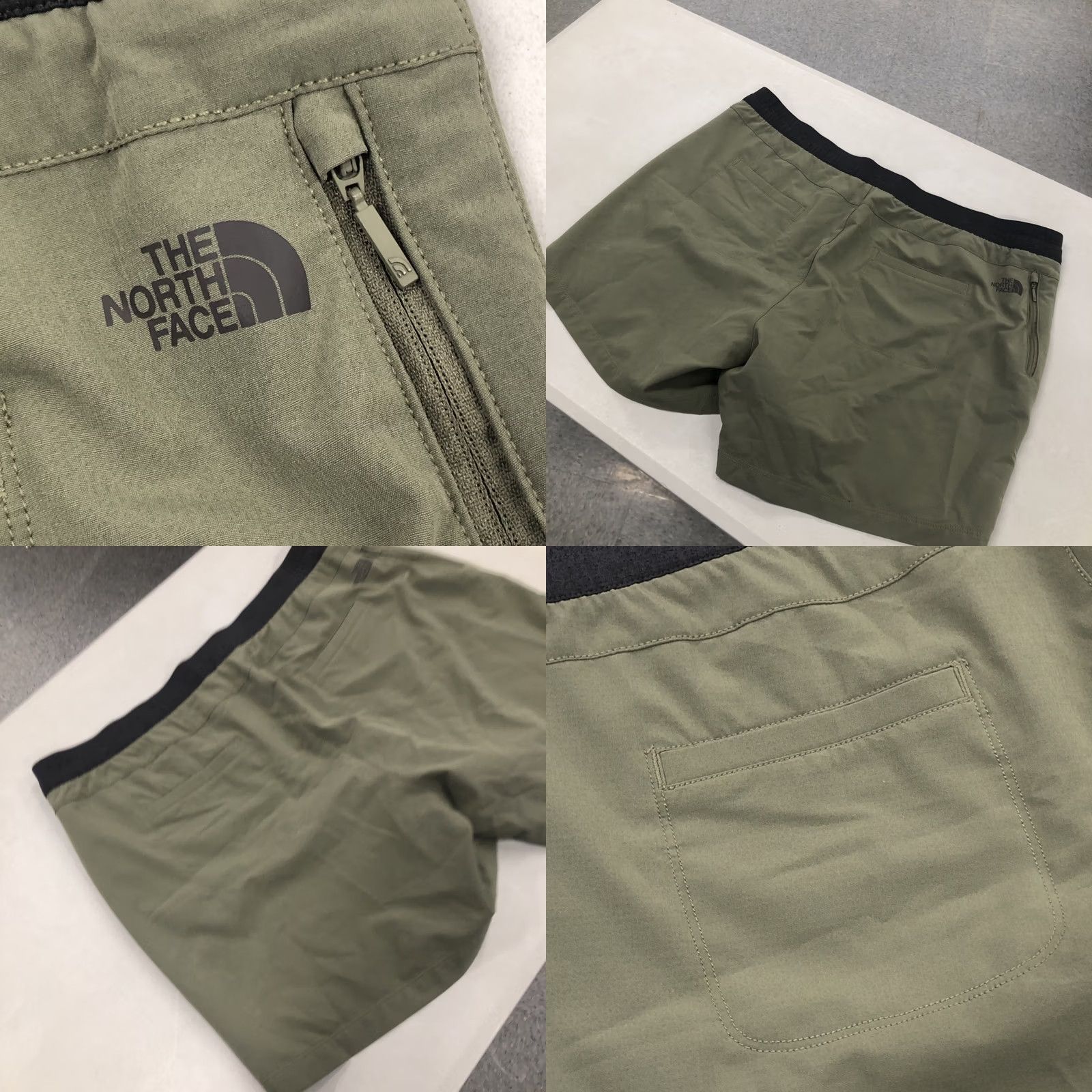 The North Face The North Face Shorts Women XL 16 Green Stretch Athletic Casual Hiking Climbing NF0A2WKK Size 40" / US 18 - 8 Thumbnail