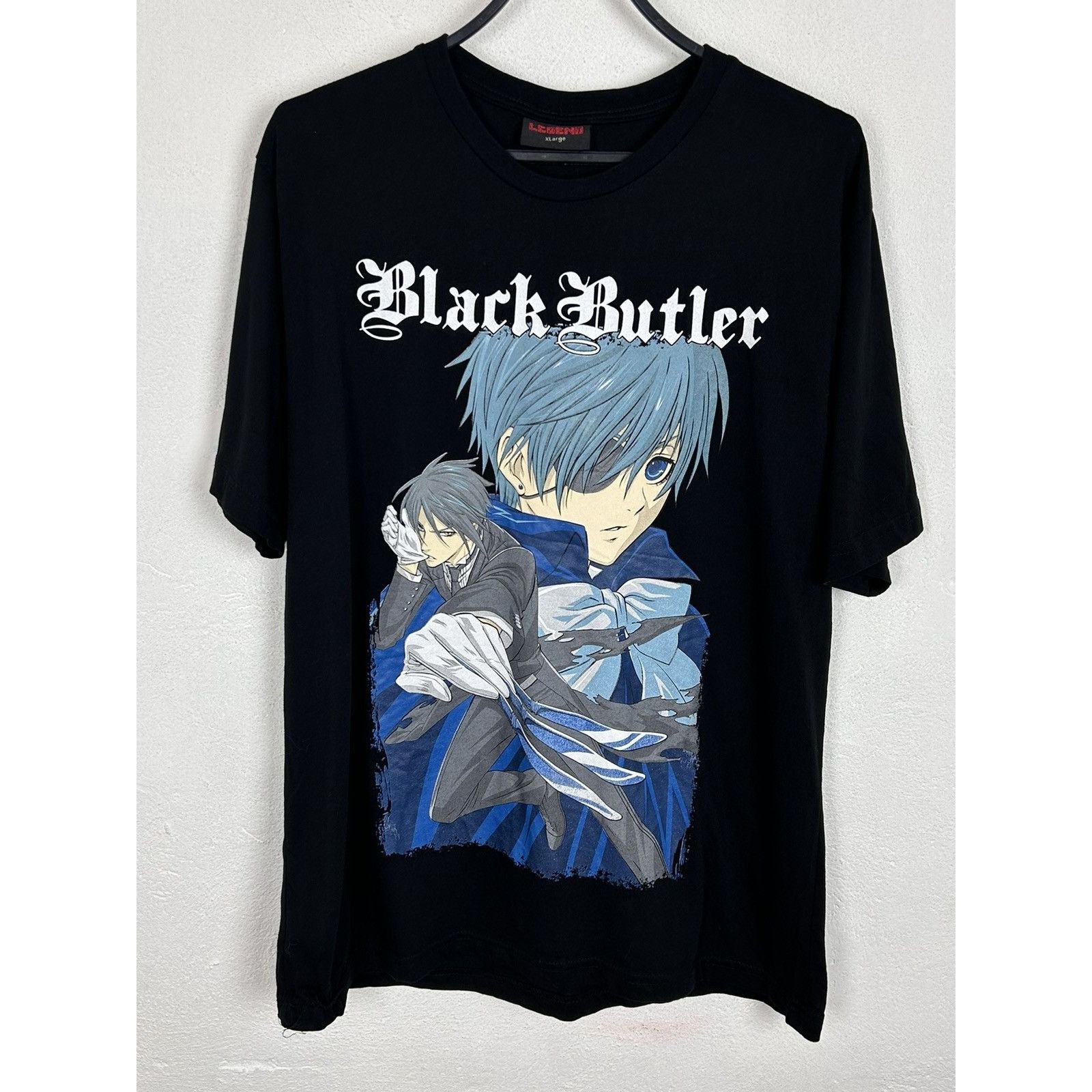 Camiseta Anime Black Butler - Algodón 100%, Manga Corta, Unisex, Perfecta Para Cosplay Y Verano