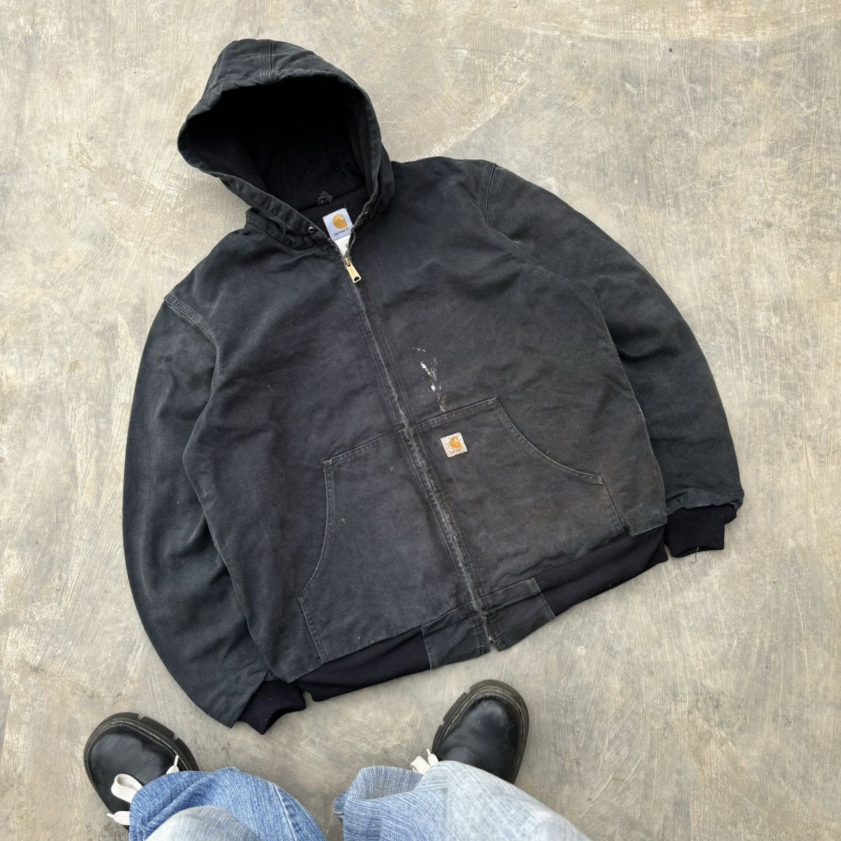 Crazy Vintage Faded Carhartt Active Jacket