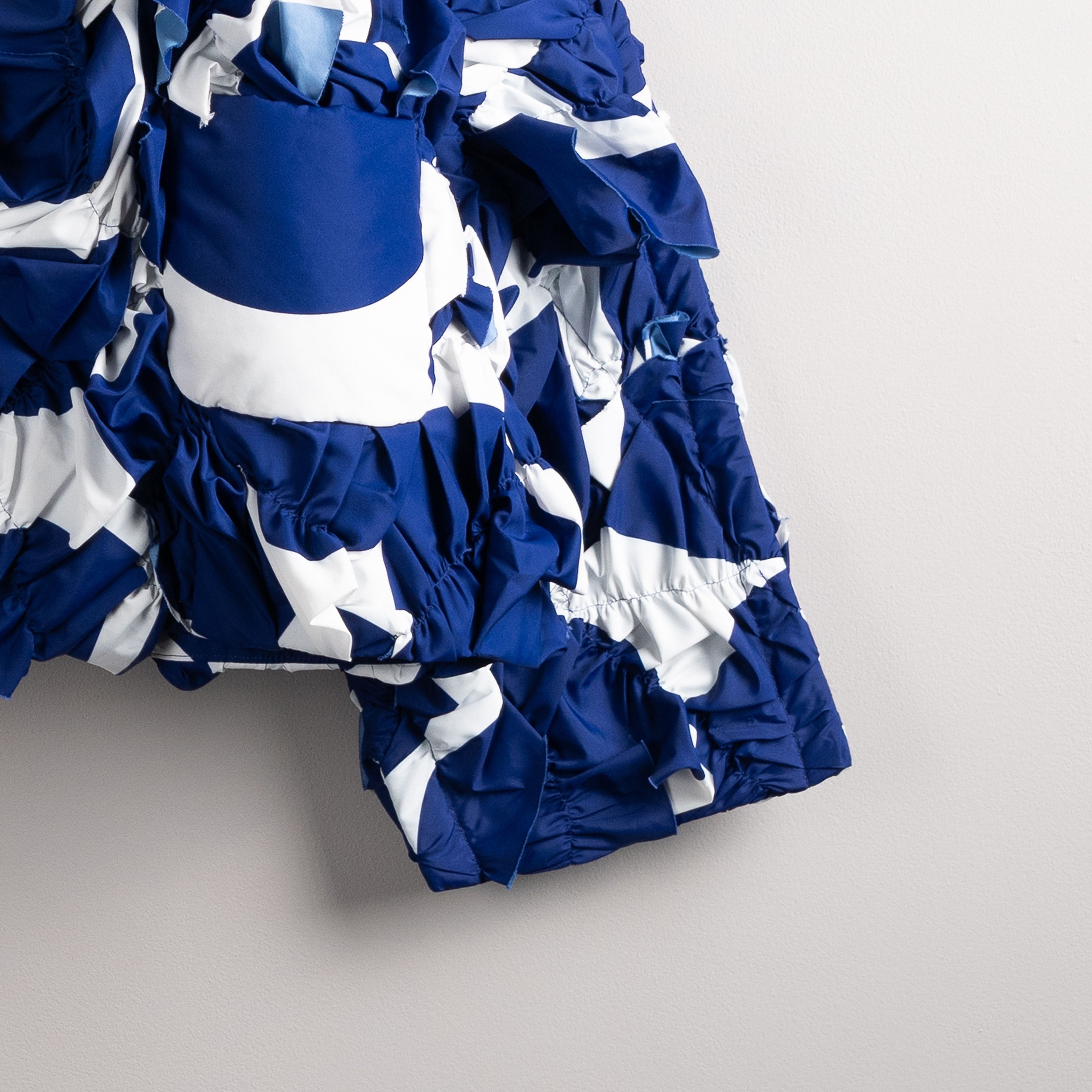 Comme des Garcons Comme Des Garcons SS24 Ruffle Jacket White/Blue Size XS / US 0-2 / IT 36-38 - 9 Thumbnail